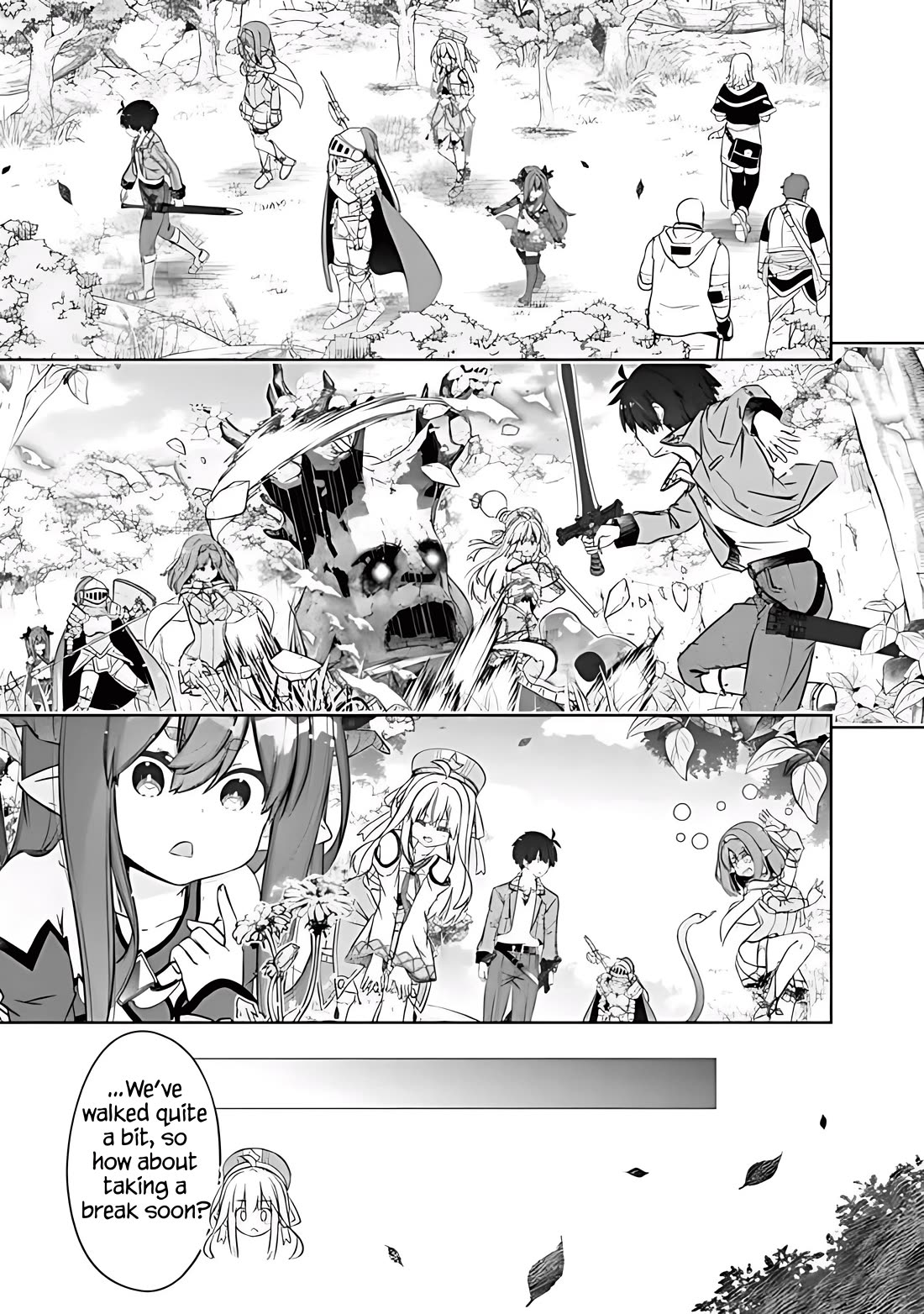 Attouteki Gacha Un De Isekai O Nariagaru! Chapter 44 - Page 3