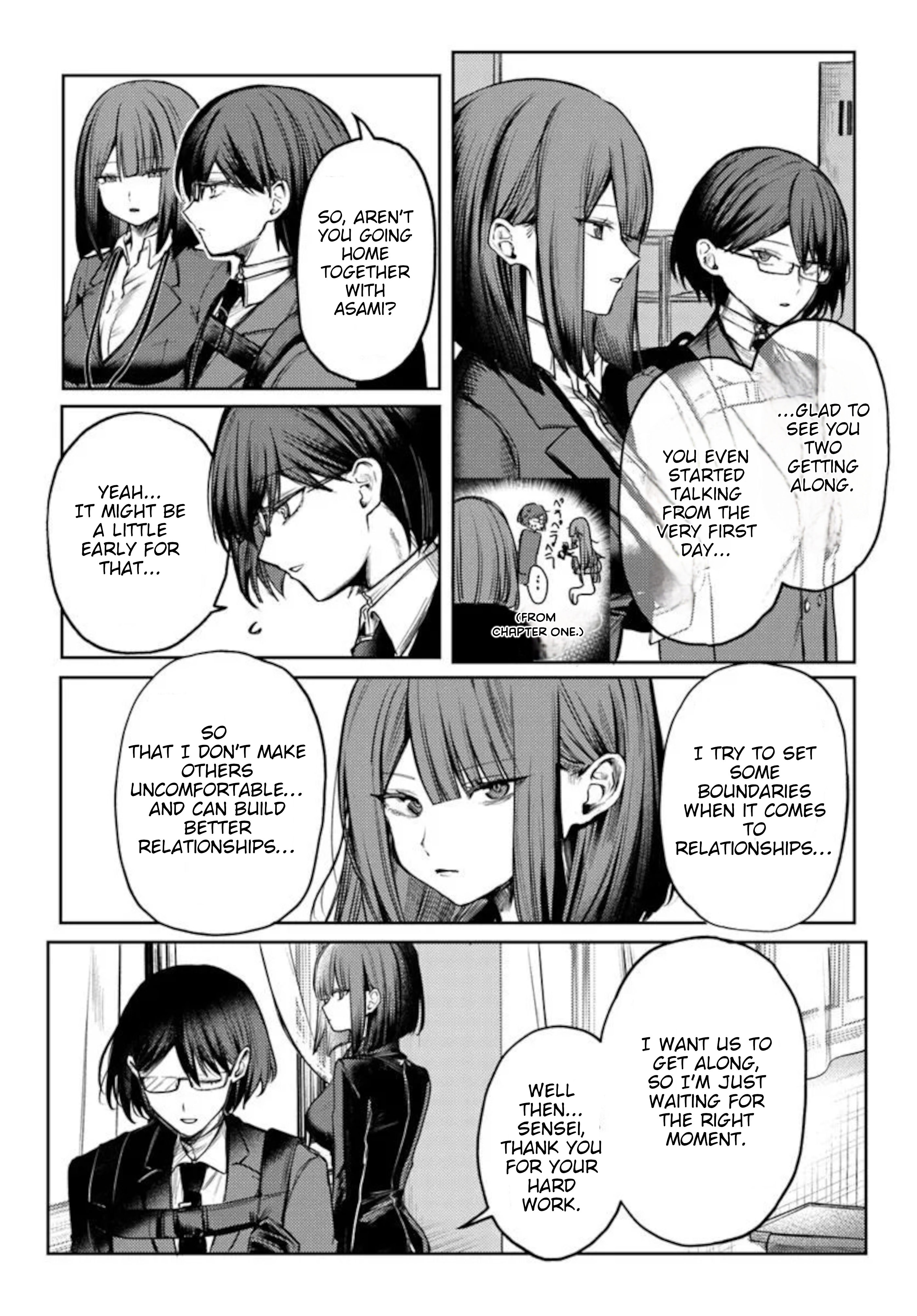 Azami Yako wo Suki ni naru Chapter 4.1 - Page 6