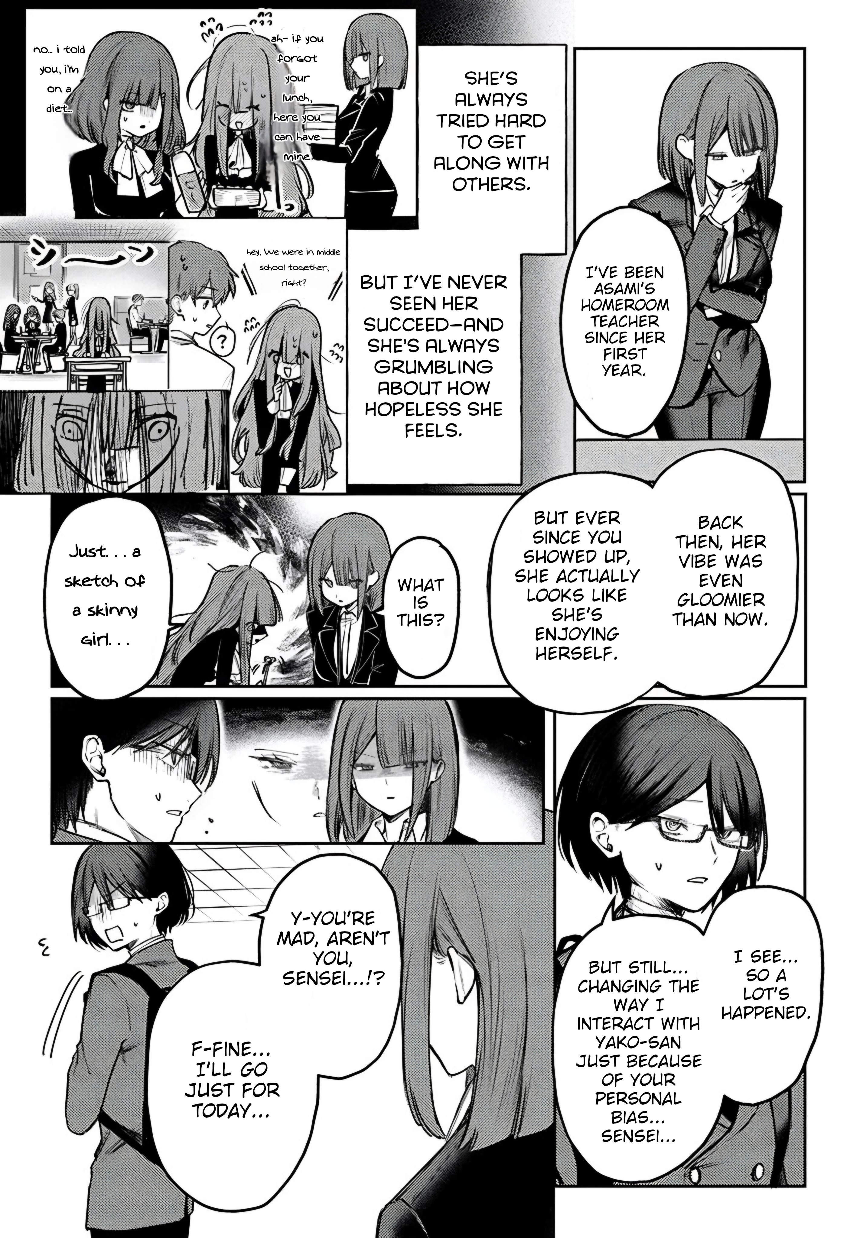 Azami Yako wo Suki ni naru Chapter 4.1 - Page 8