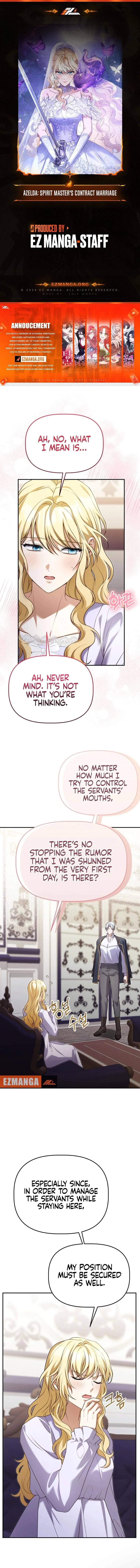 Azelda: The Spirit Master’s Contract Marriage Chapter 15 - Page 1