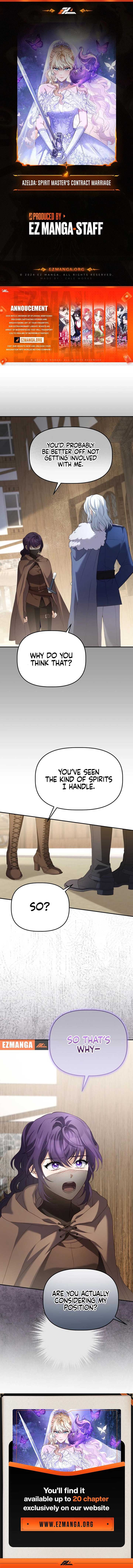 Azelda: The Spirit Master’s Contract Marriage Chapter 9 - Page 1