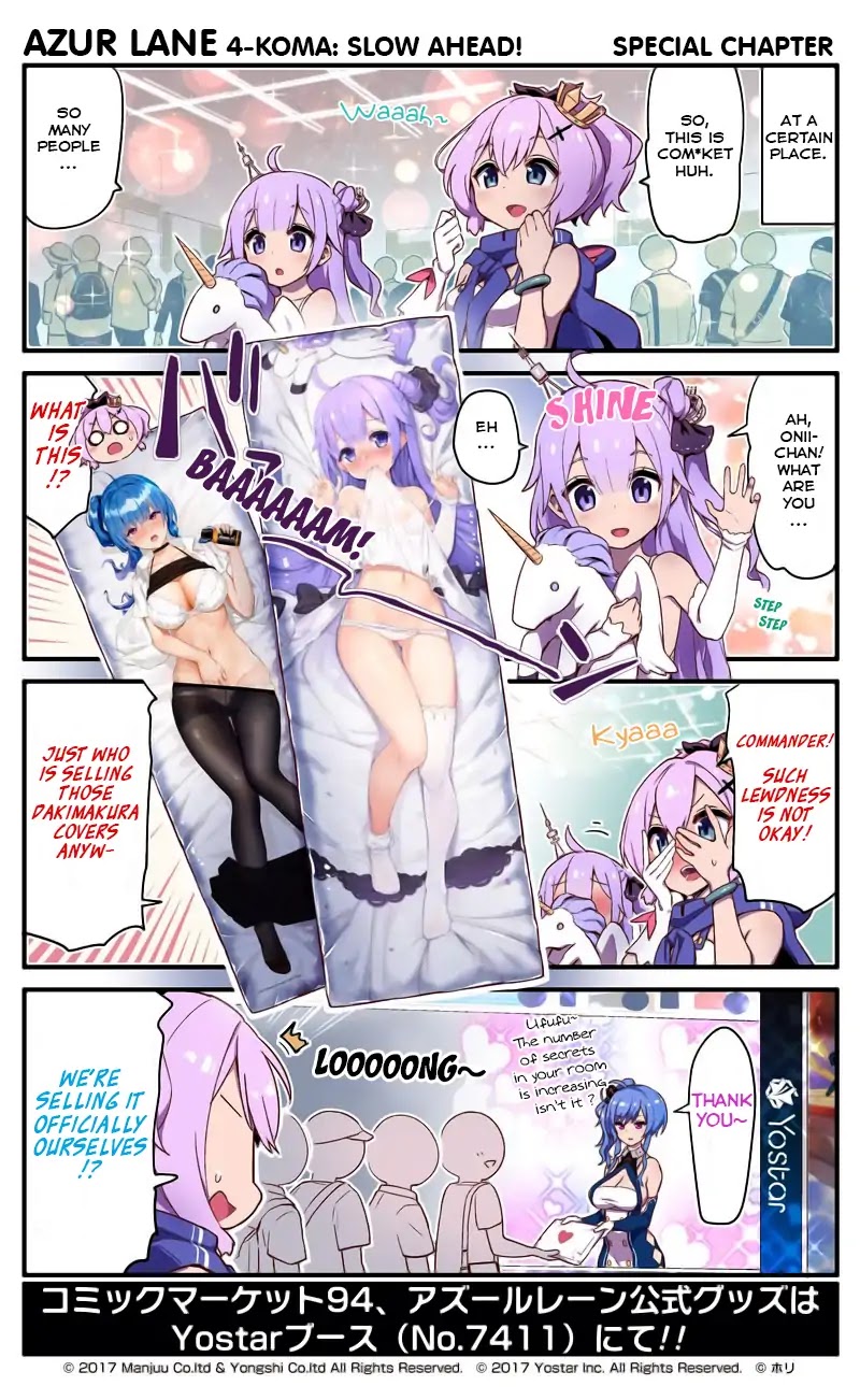 Azur Lane 4-koma: Slow Ahead! Chapter 10.5 - Page 1