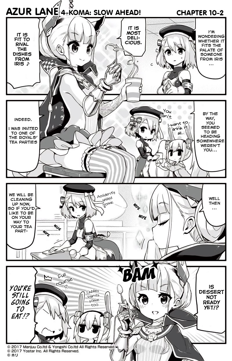 Azur Lane 4-koma: Slow Ahead! Chapter 10 - Page 2