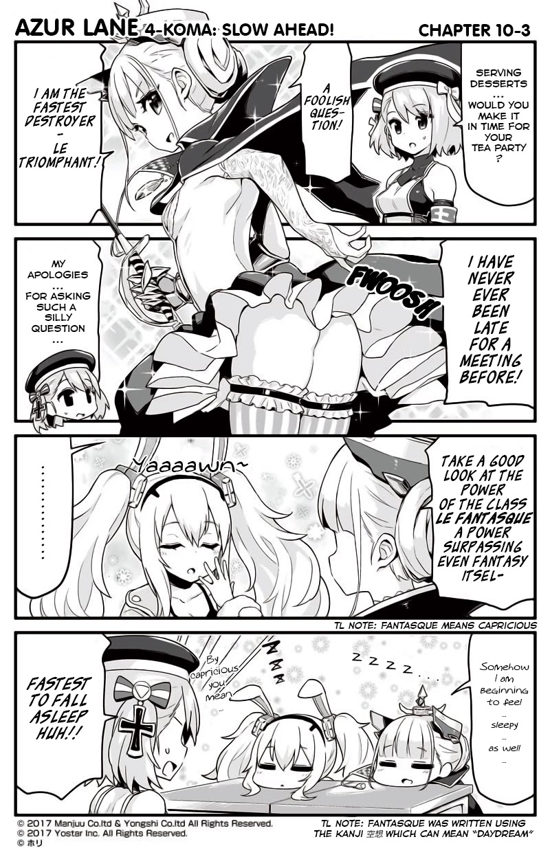 Azur Lane 4-koma: Slow Ahead! Chapter 10 - Page 3