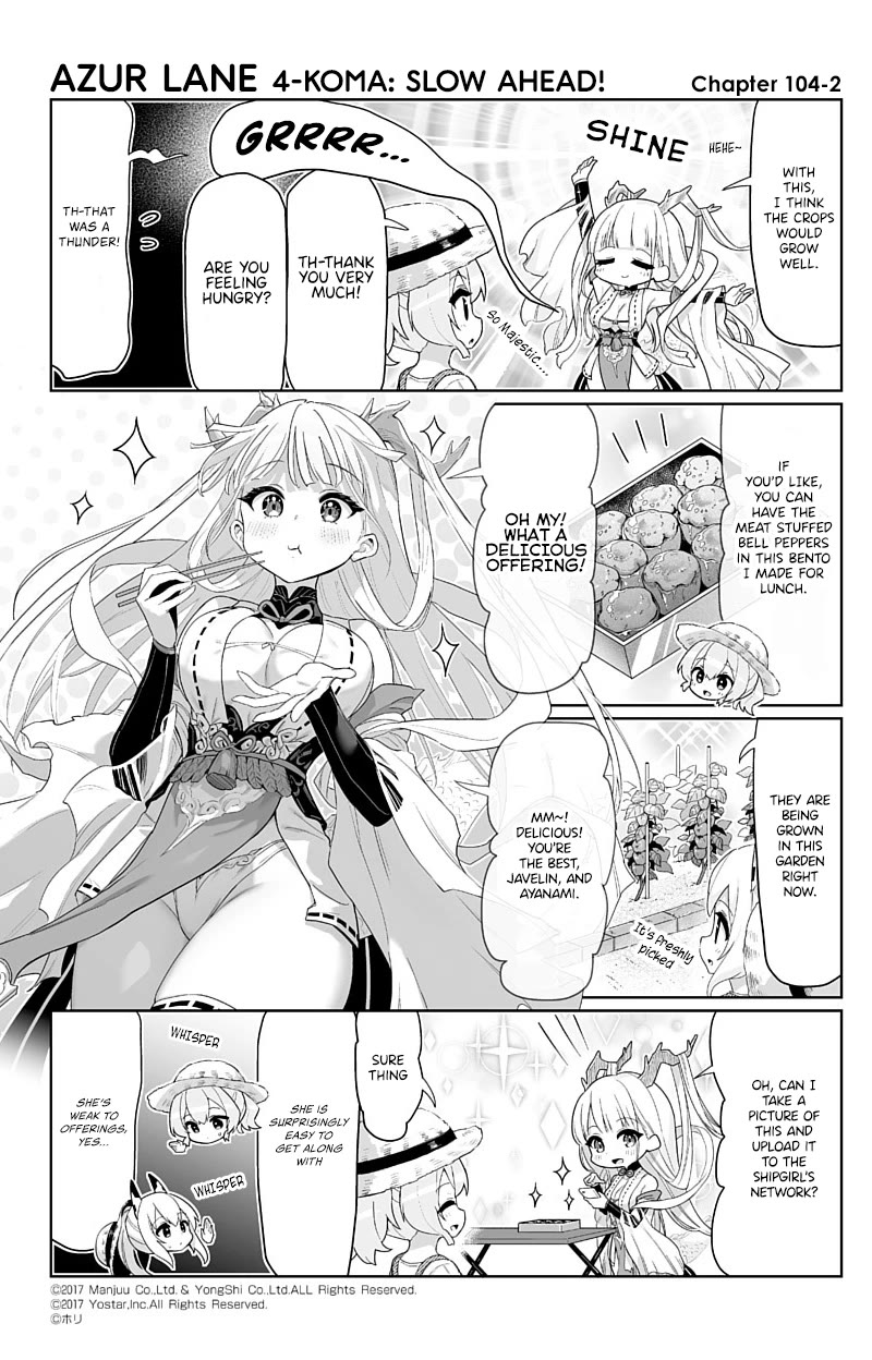 Azur Lane 4-koma: Slow Ahead! Chapter 104 - Page 2