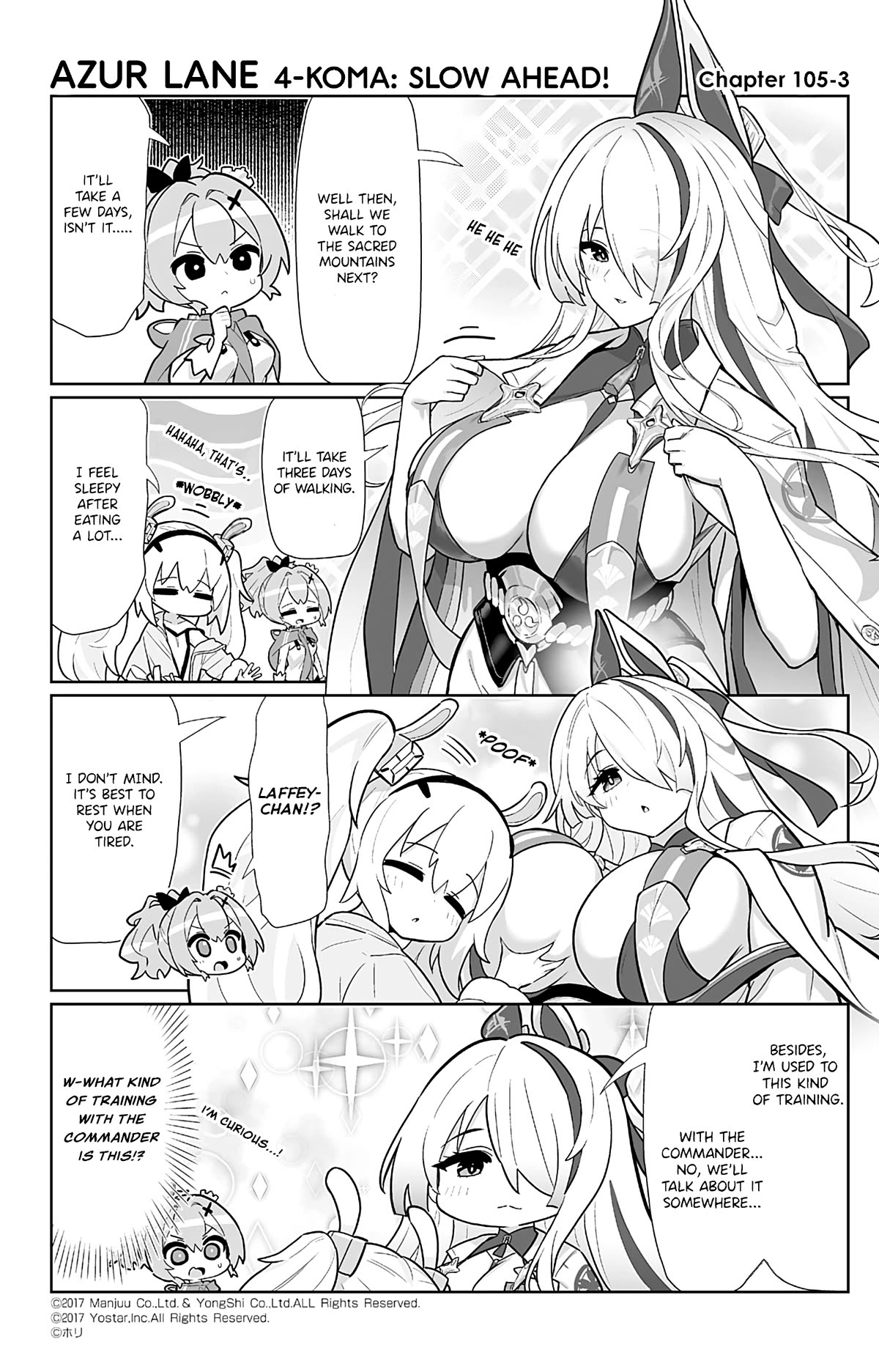 Azur Lane 4-koma: Slow Ahead! Chapter 105 - Page 3