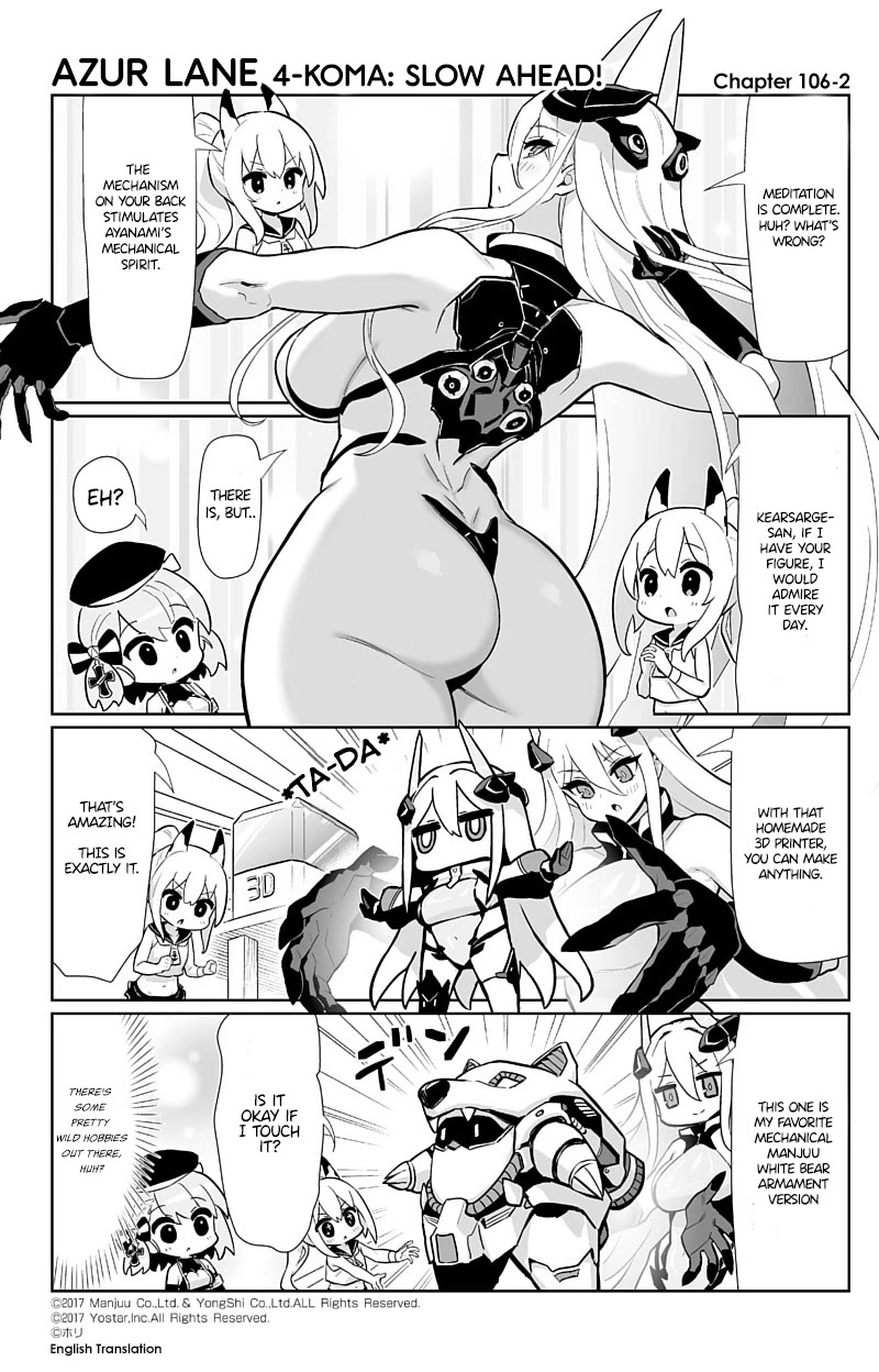 Azur Lane 4-koma: Slow Ahead! Chapter 106 - Page 2