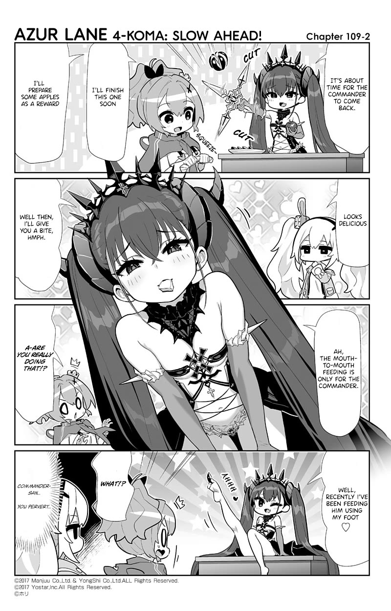 Azur Lane 4-koma: Slow Ahead! Chapter 109 - Page 2