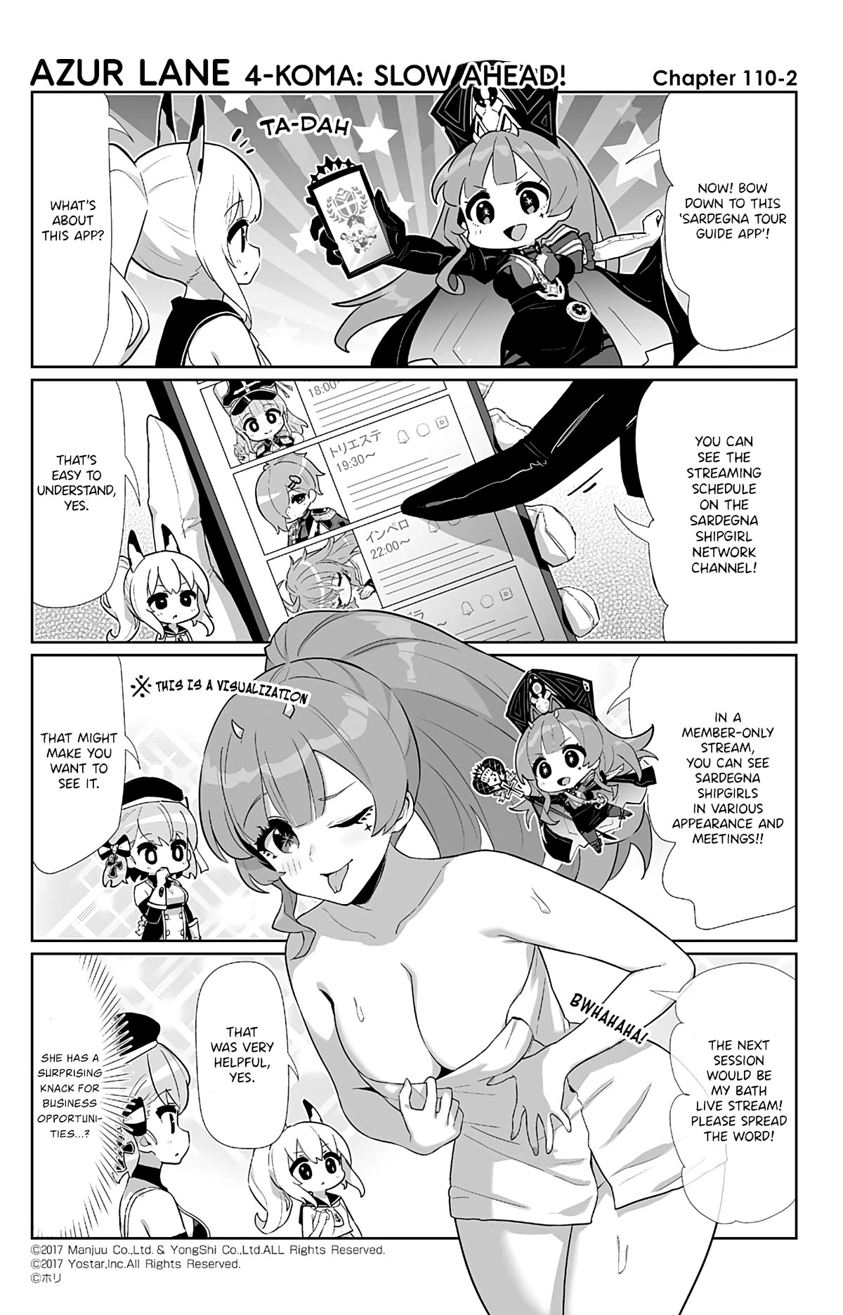 Azur Lane 4-koma: Slow Ahead! Chapter 110 - Page 2