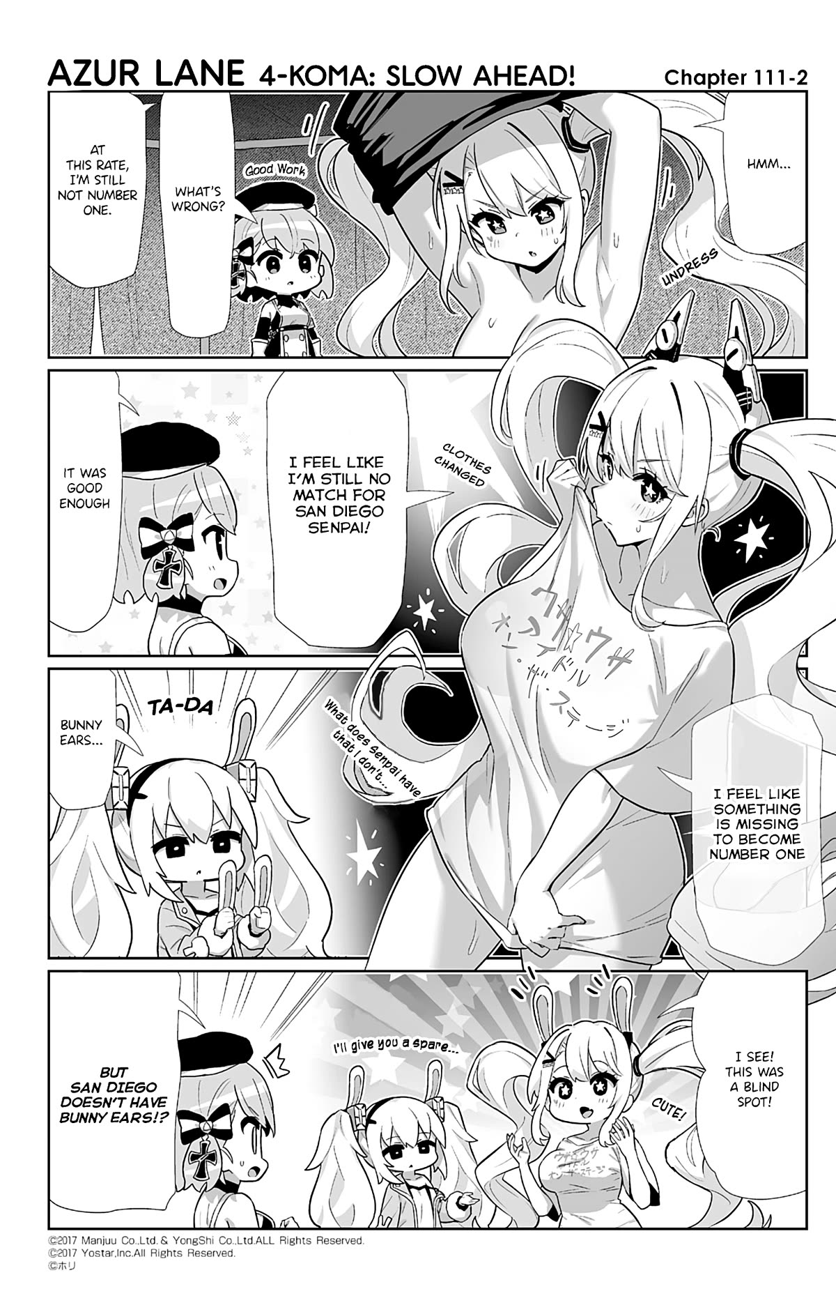 Azur Lane 4-koma: Slow Ahead! Chapter 111 - Page 2