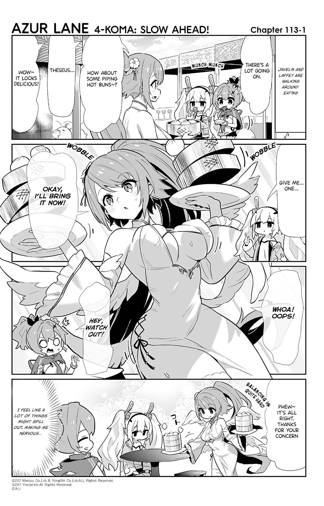 Azur Lane 4-koma: Slow Ahead! Chapter 113 - Page 1