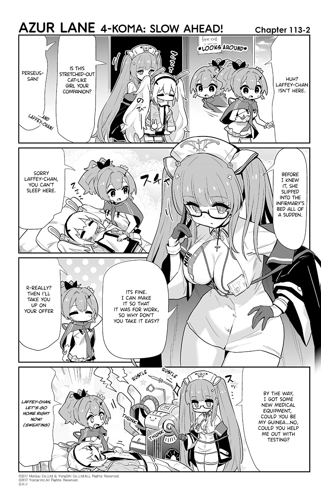 Azur Lane 4-koma: Slow Ahead! Chapter 113 - Page 2
