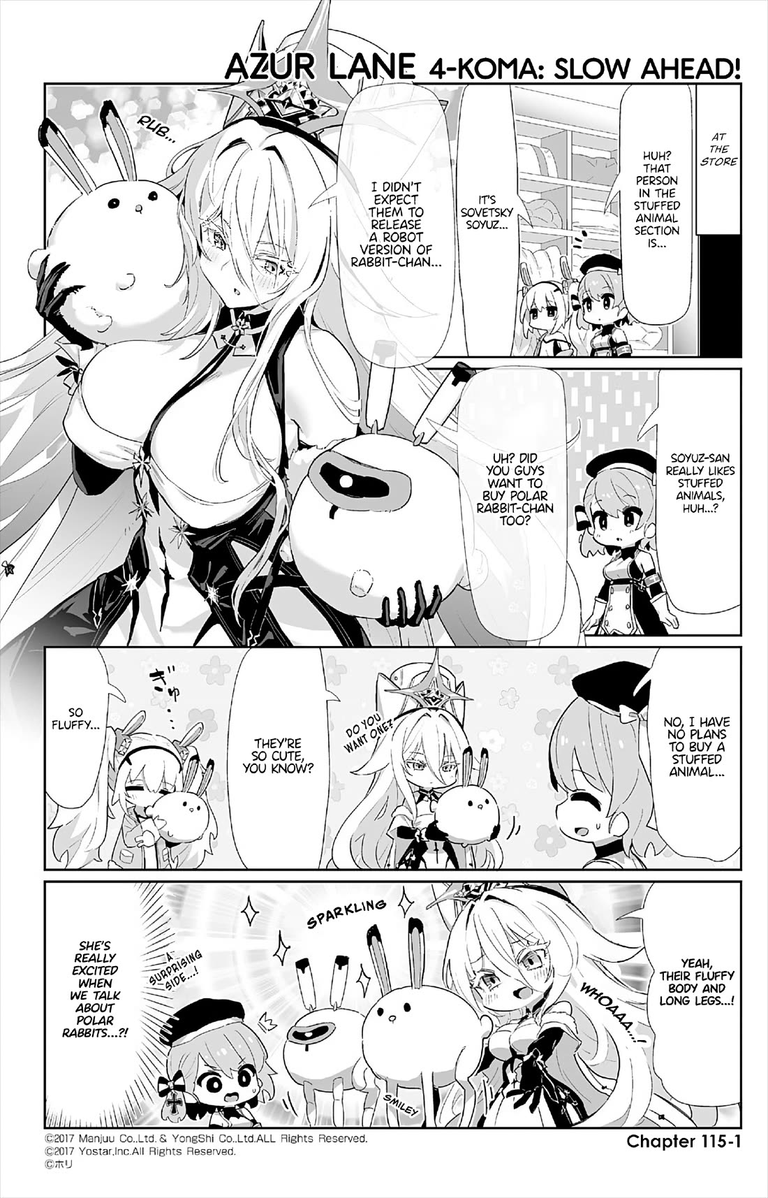 Azur Lane 4-koma: Slow Ahead! Chapter 115 - Page 1