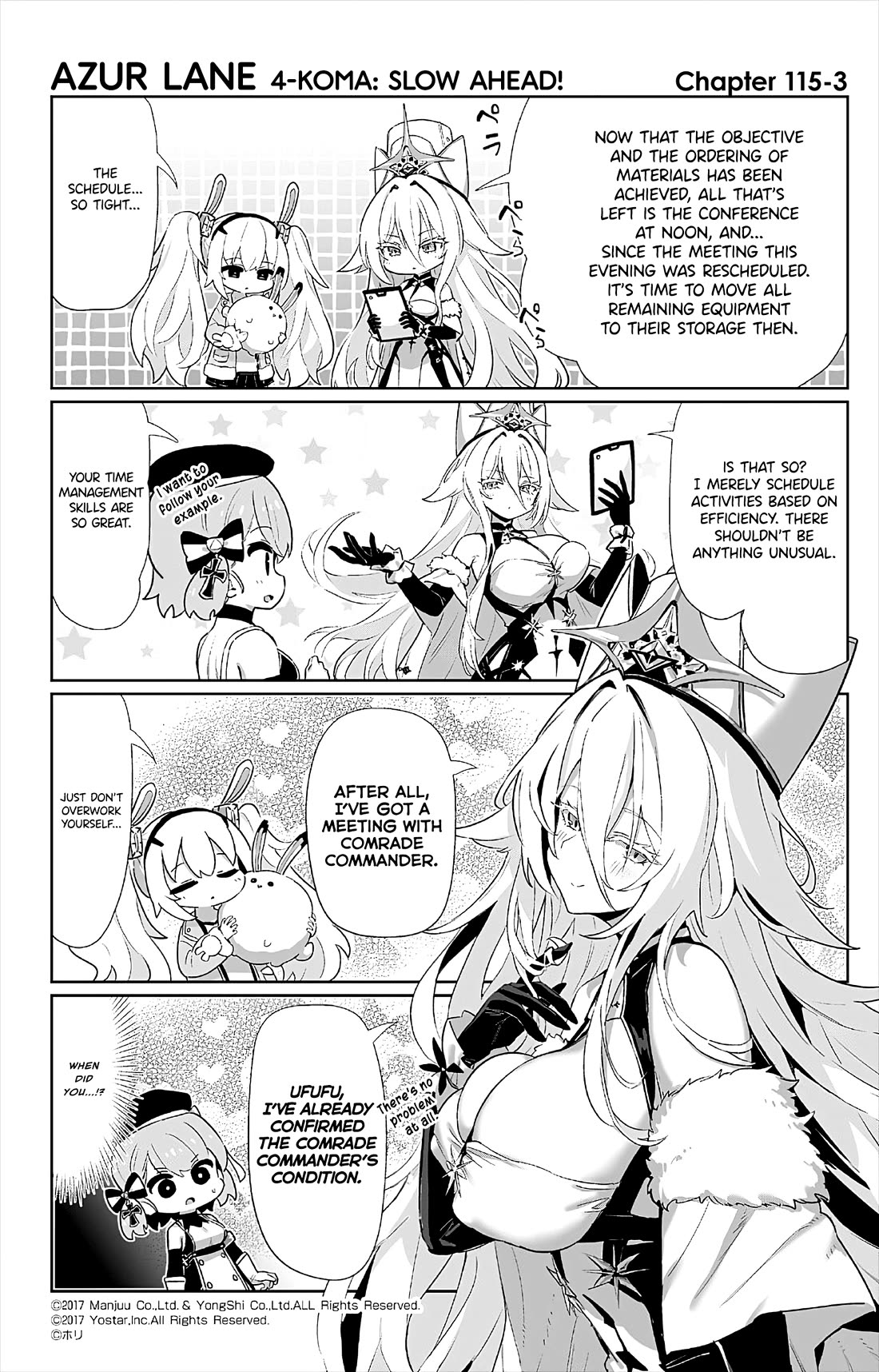 Azur Lane 4-koma: Slow Ahead! Chapter 115 - Page 3