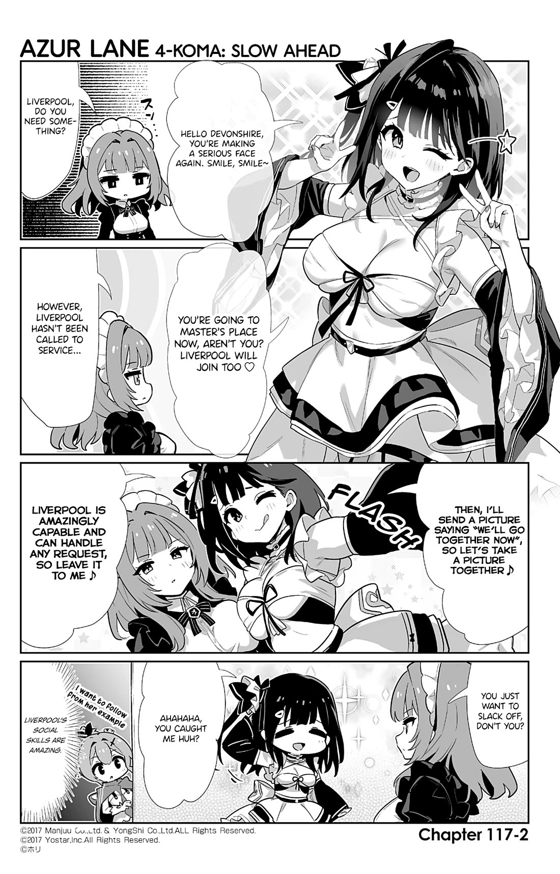 Azur Lane 4-koma: Slow Ahead! Chapter 117 - Page 2