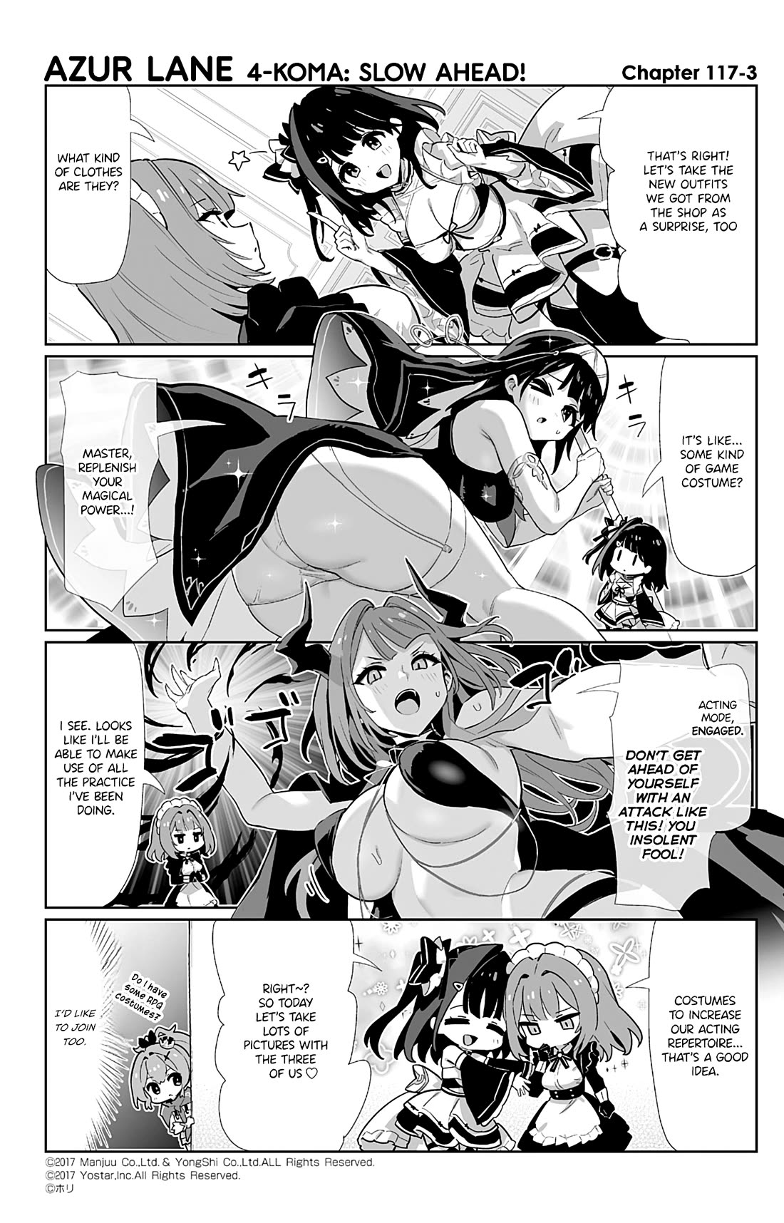Azur Lane 4-koma: Slow Ahead! Chapter 117 - Page 3