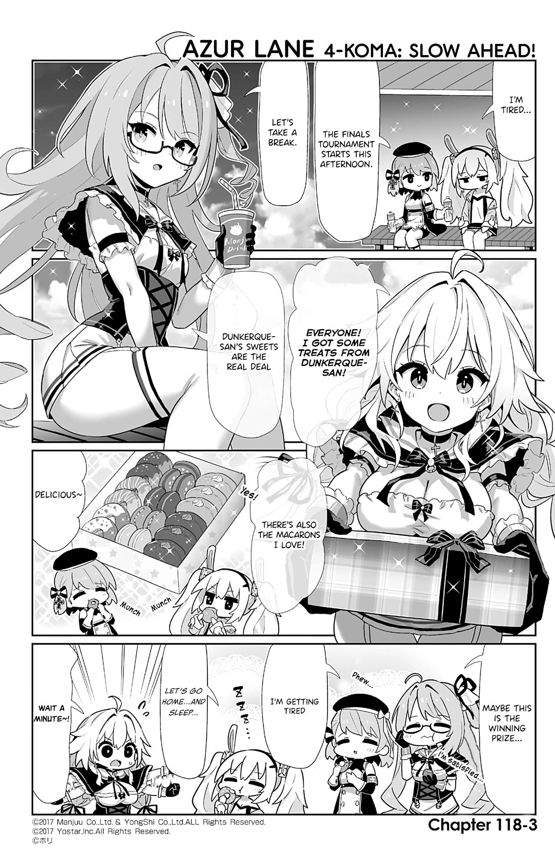 Azur Lane 4-koma: Slow Ahead! Chapter 118 - Page 3