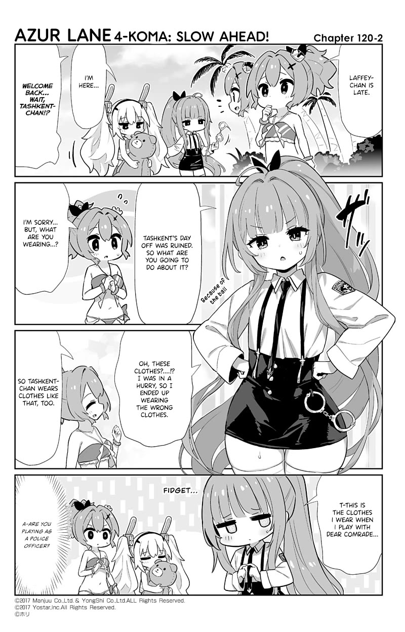 Azur Lane 4-koma: Slow Ahead! Chapter 120 - Page 2