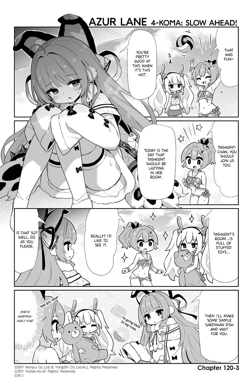 Azur Lane 4-koma: Slow Ahead! Chapter 120 - Page 3