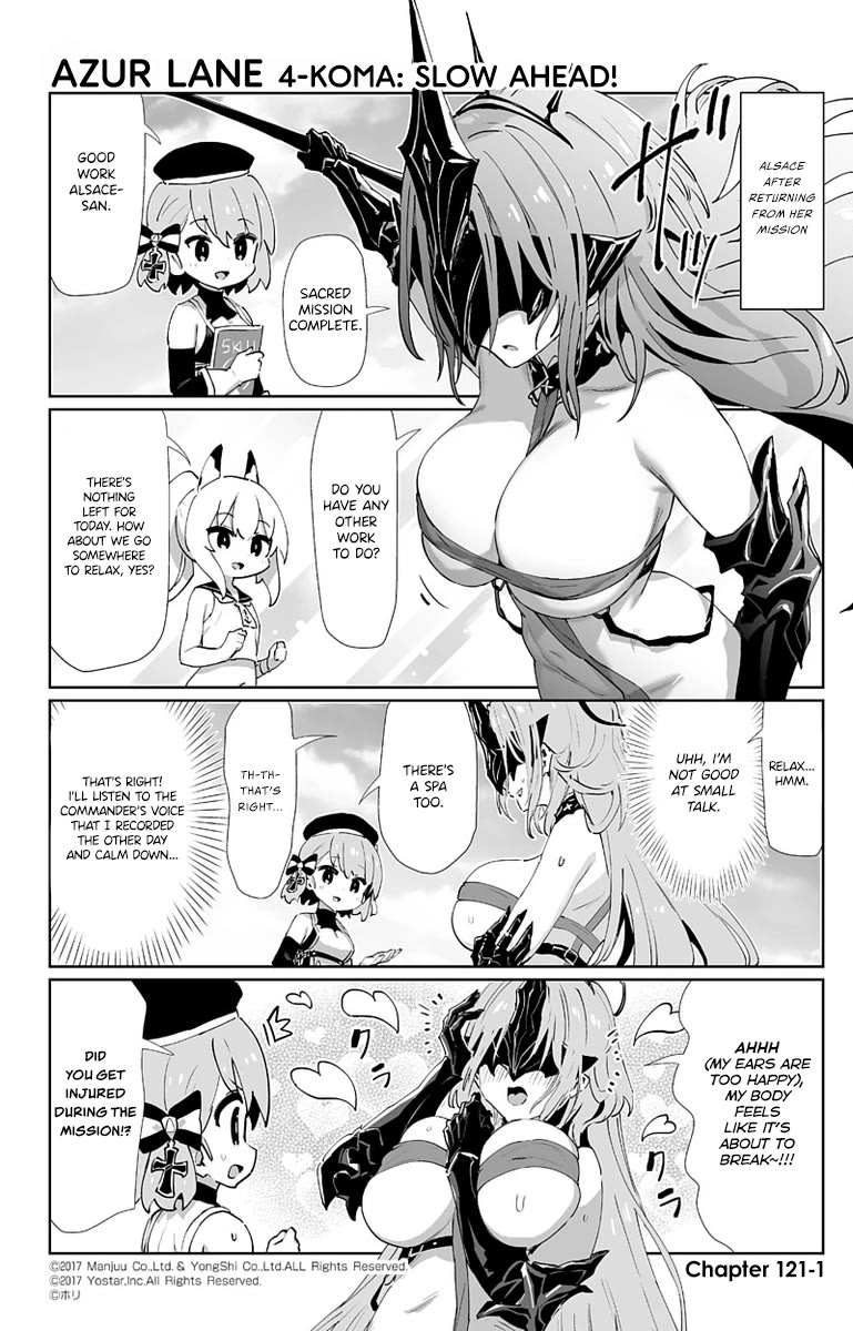 Azur Lane 4-koma: Slow Ahead! Chapter 121 - Page 1