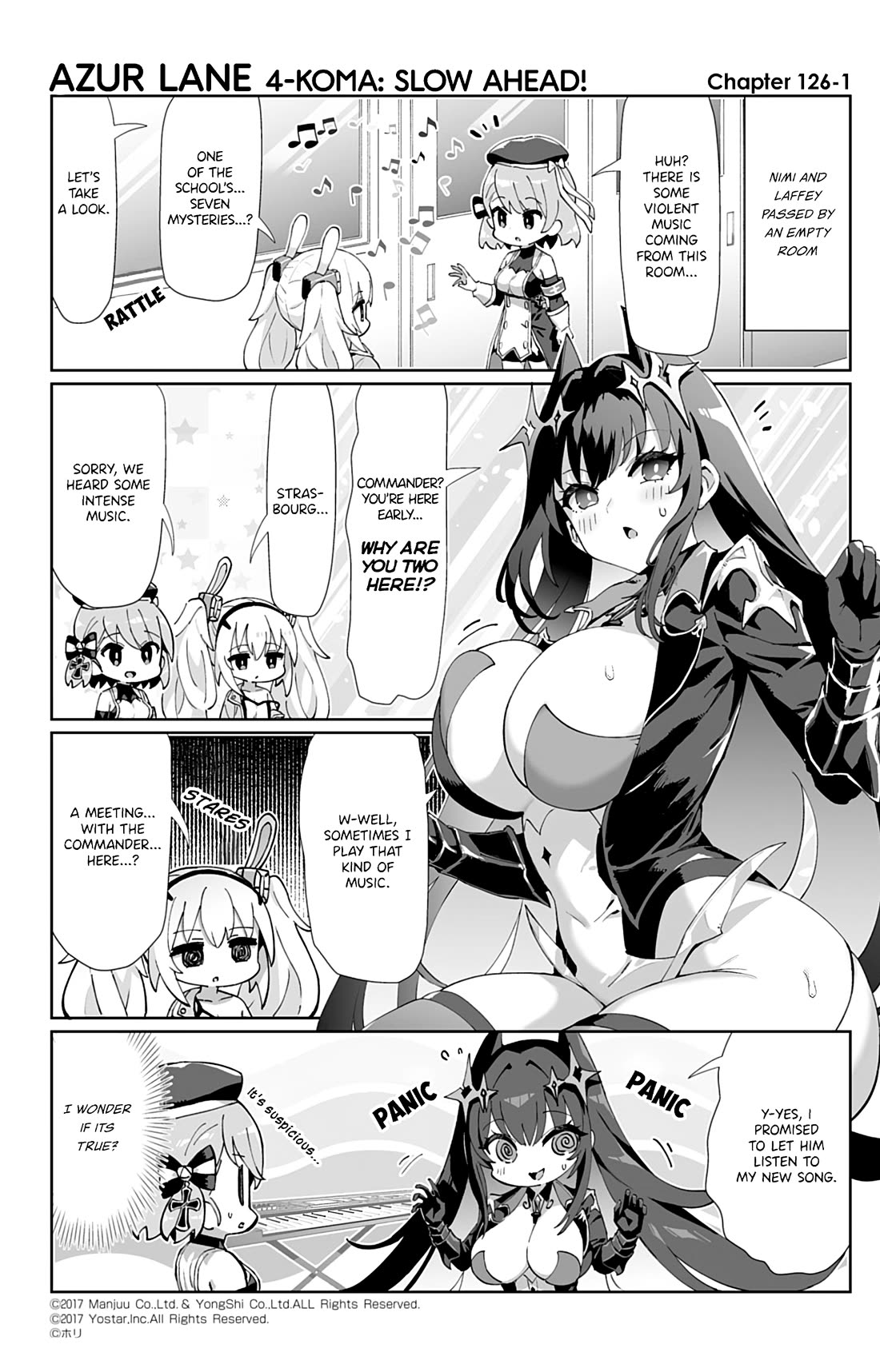 Azur Lane 4-koma: Slow Ahead! Chapter 126 - Page 1