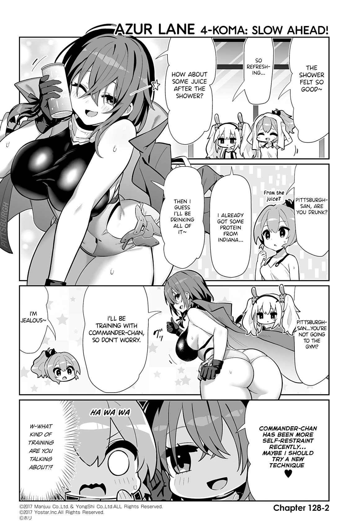 Azur Lane 4-koma: Slow Ahead! Chapter 128 - Page 2