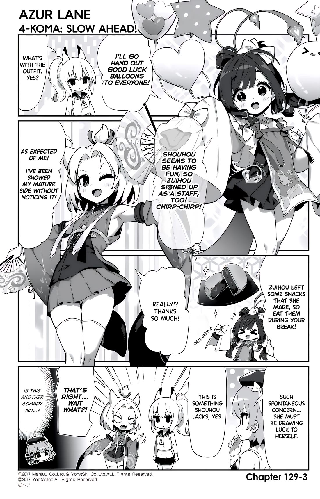 Azur Lane 4-koma: Slow Ahead! Chapter 129 - Page 3