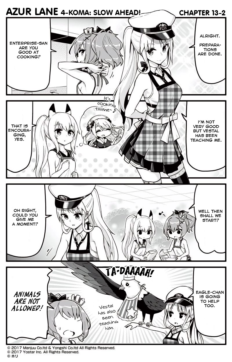 Azur Lane 4-koma: Slow Ahead! Chapter 13 - Page 2