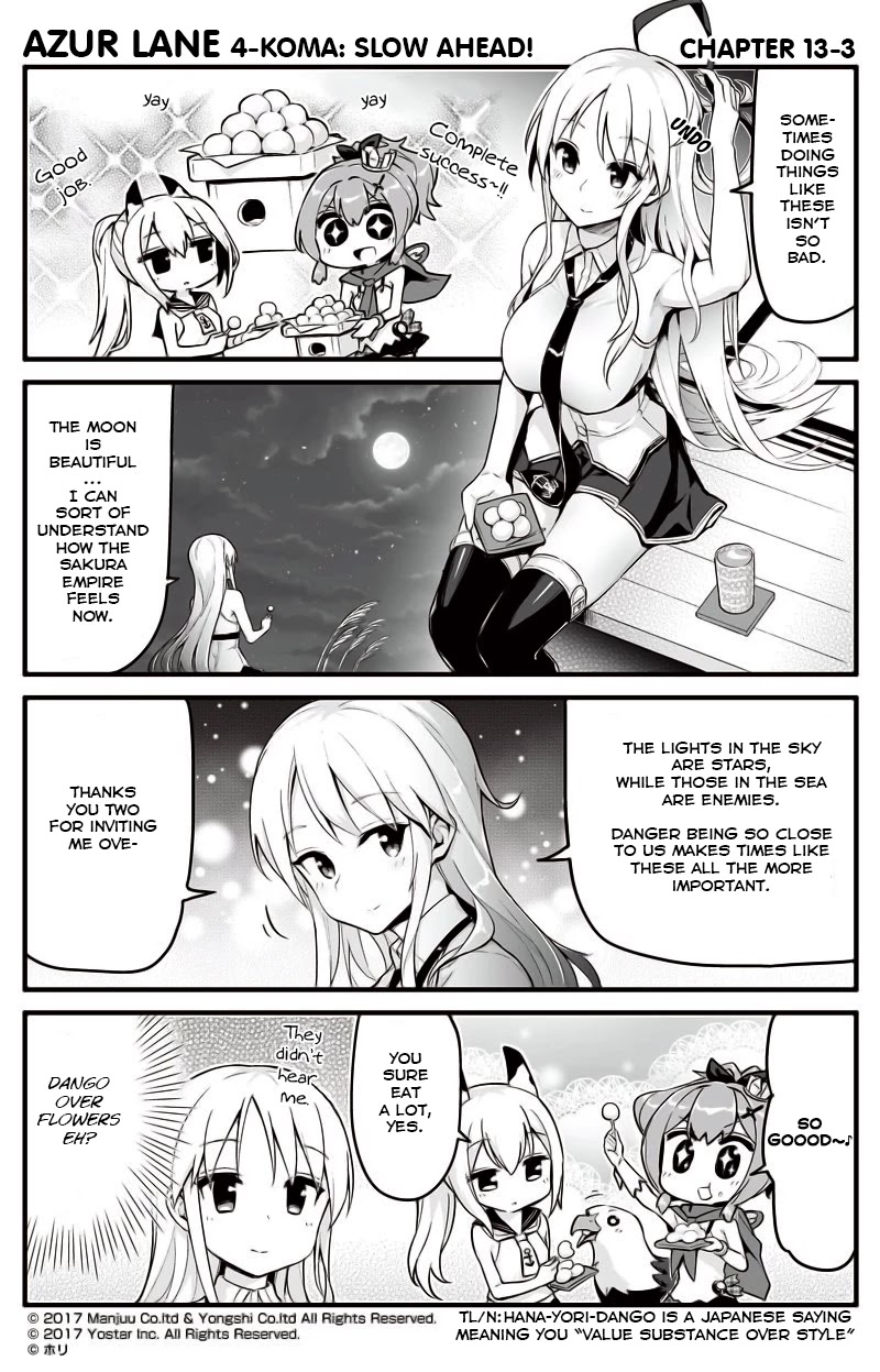 Azur Lane 4-koma: Slow Ahead! Chapter 13 - Page 3