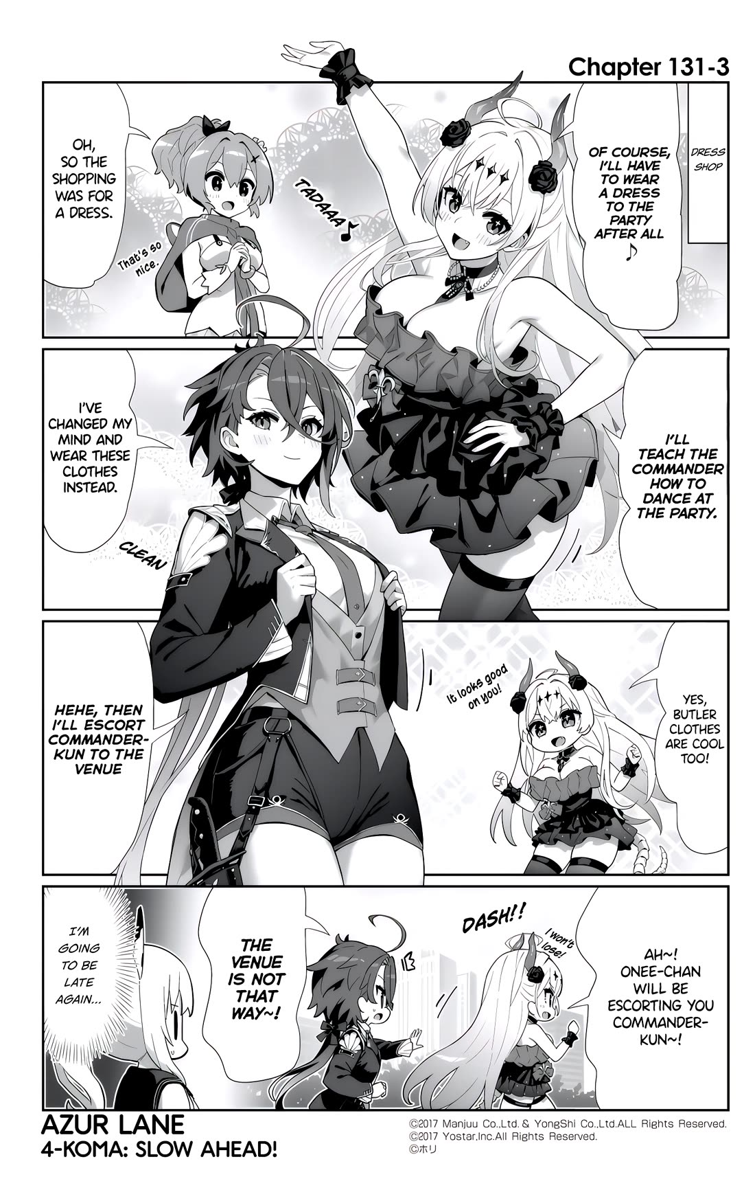 Azur Lane 4-koma: Slow Ahead! Chapter 131 - Page 3