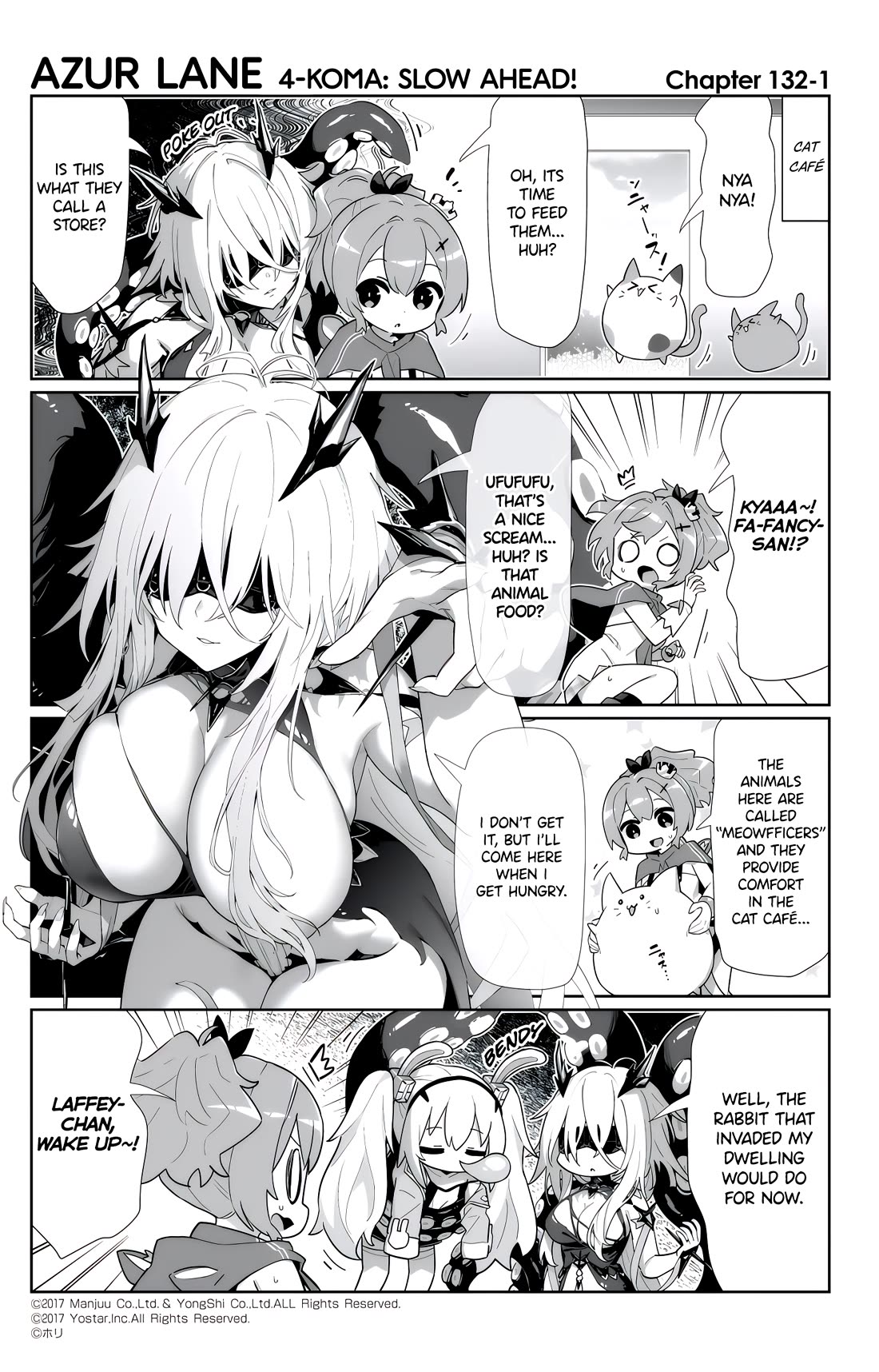 Azur Lane 4-koma: Slow Ahead! Chapter 132 - Page 1