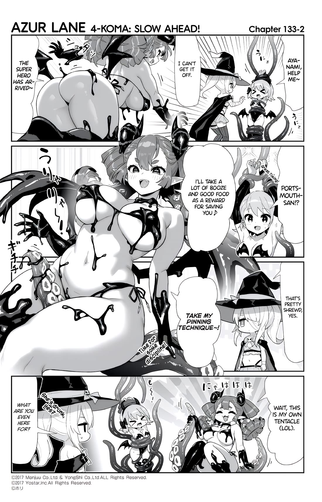 Azur Lane 4-koma: Slow Ahead! Chapter 133 - Page 2