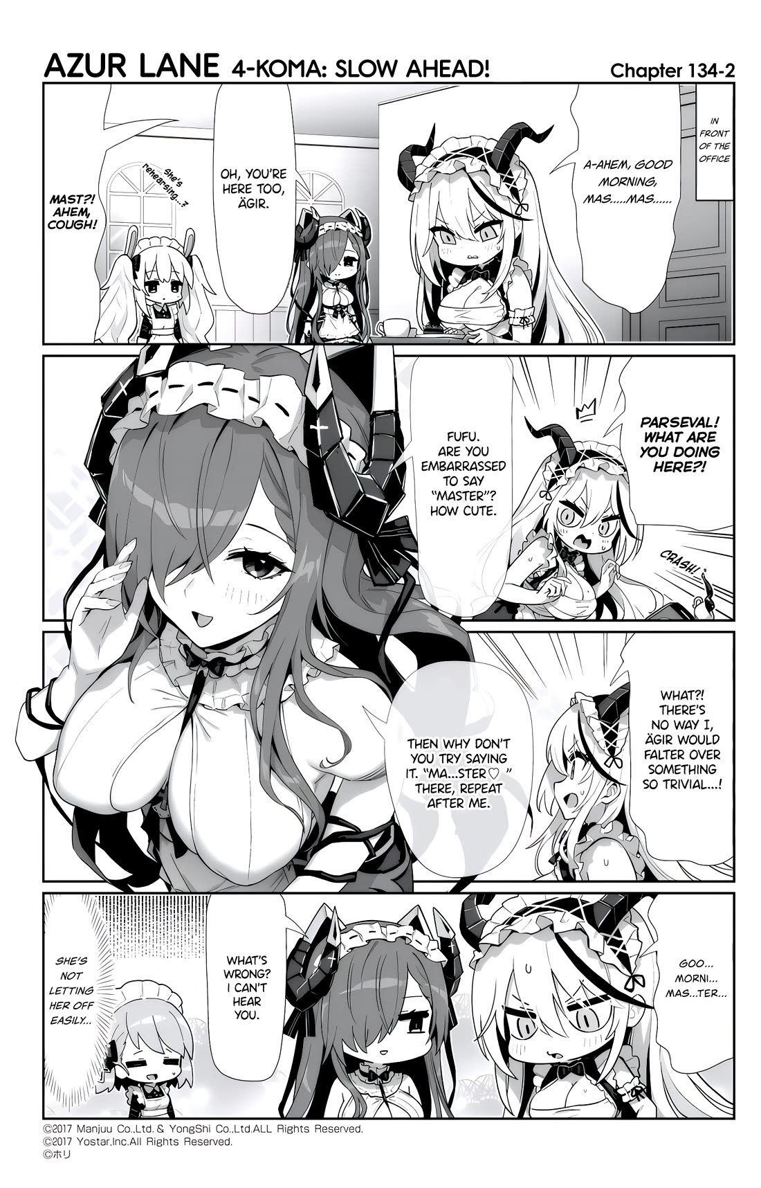 Azur Lane 4-koma: Slow Ahead! Chapter 134 - Page 2