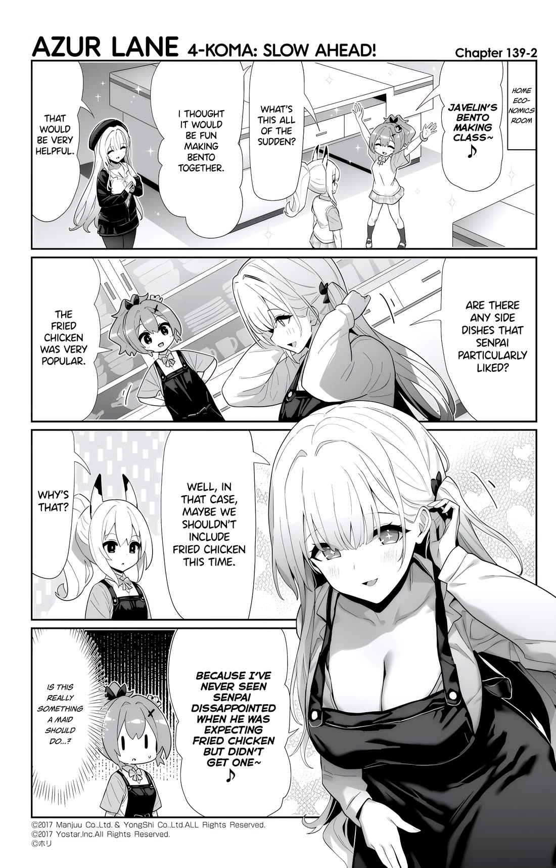 Azur Lane 4-koma: Slow Ahead! Chapter 139 - Page 2