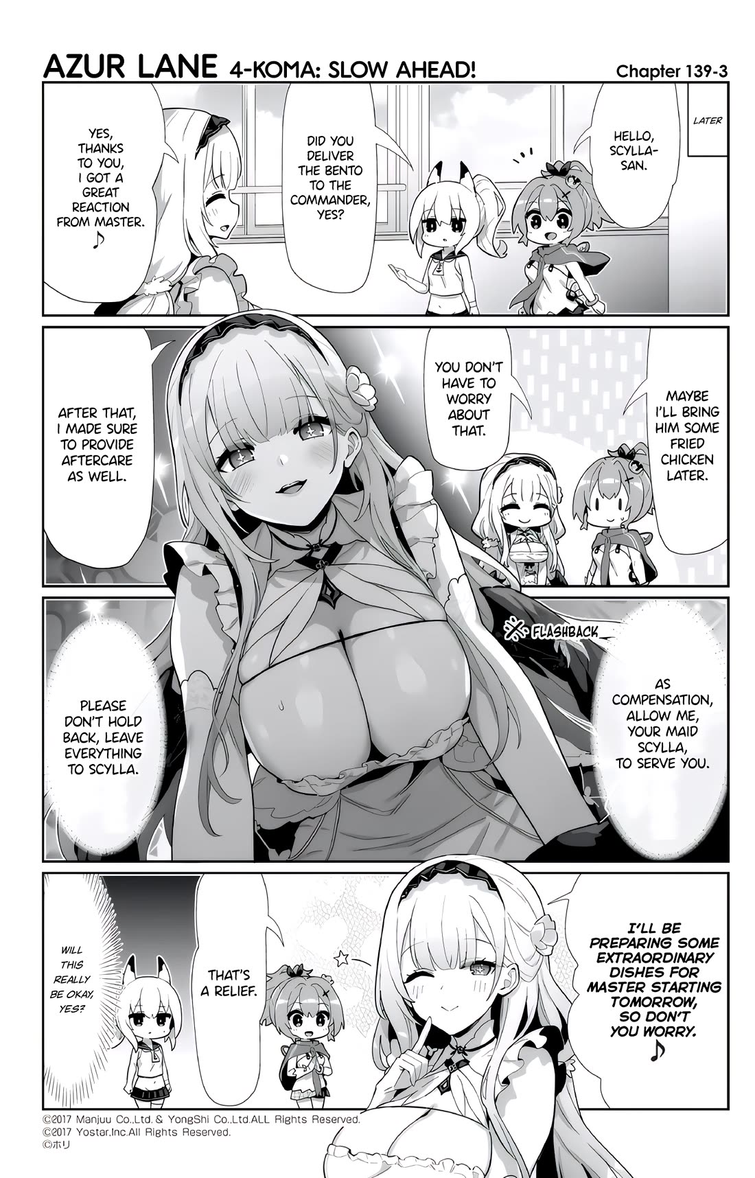 Azur Lane 4-koma: Slow Ahead! Chapter 139 - Page 3