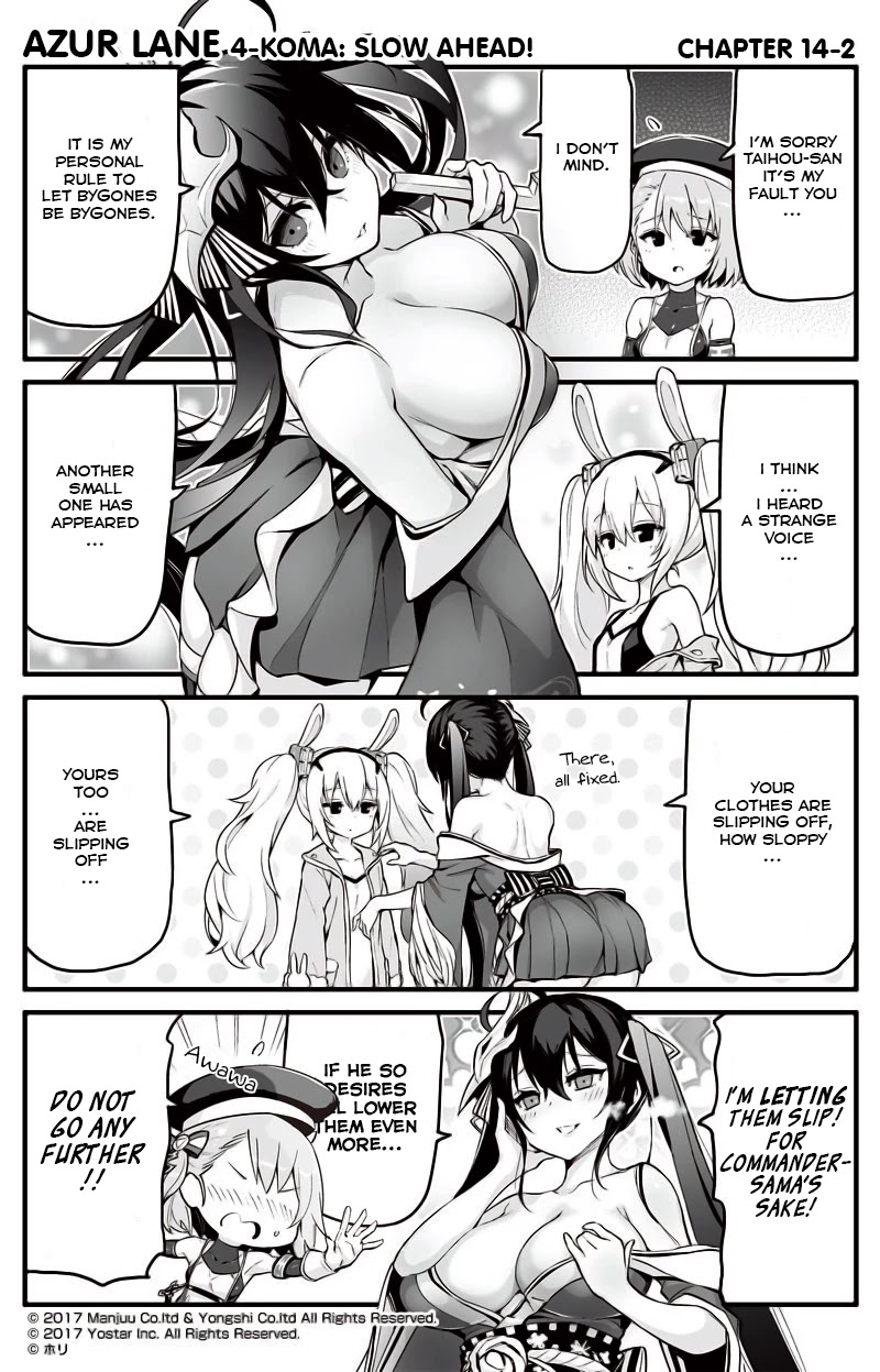 Azur Lane 4-koma: Slow Ahead! Chapter 14 - Page 2