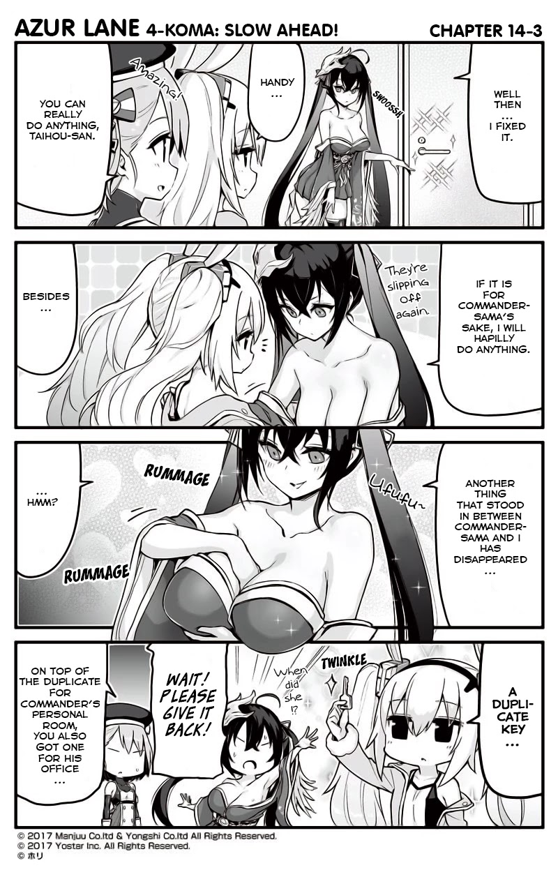 Azur Lane 4-koma: Slow Ahead! Chapter 14 - Page 3