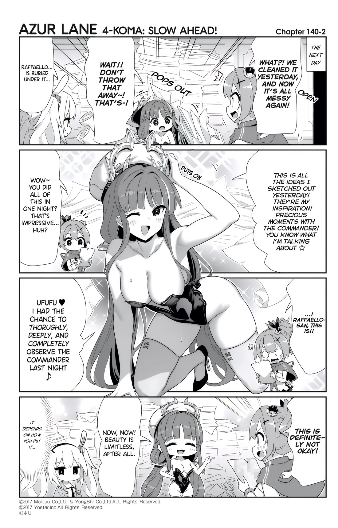 Azur Lane 4-koma: Slow Ahead! Chapter 140 - Page 2