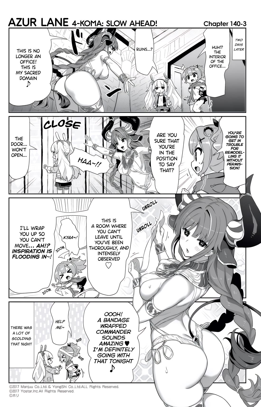 Azur Lane 4-koma: Slow Ahead! Chapter 140 - Page 3