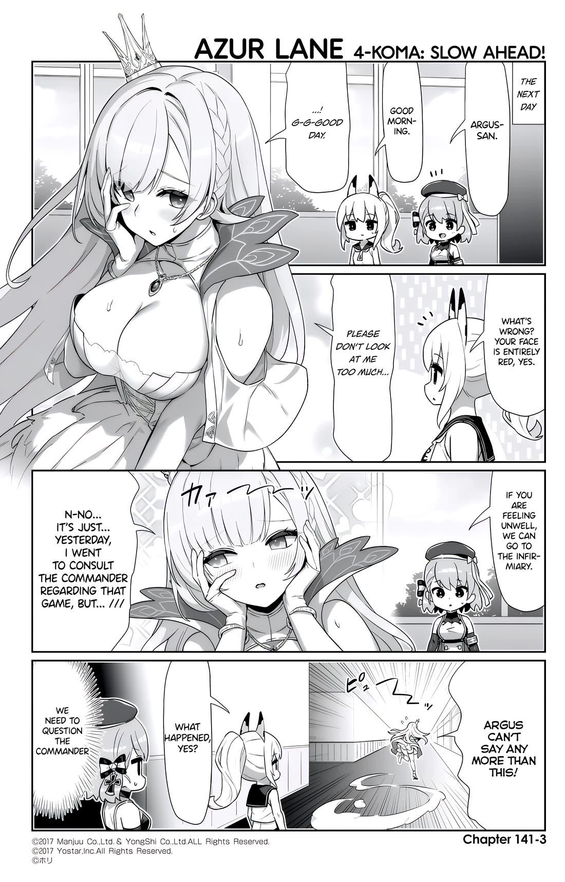 Azur Lane 4-koma: Slow Ahead! Chapter 141 - Page 3