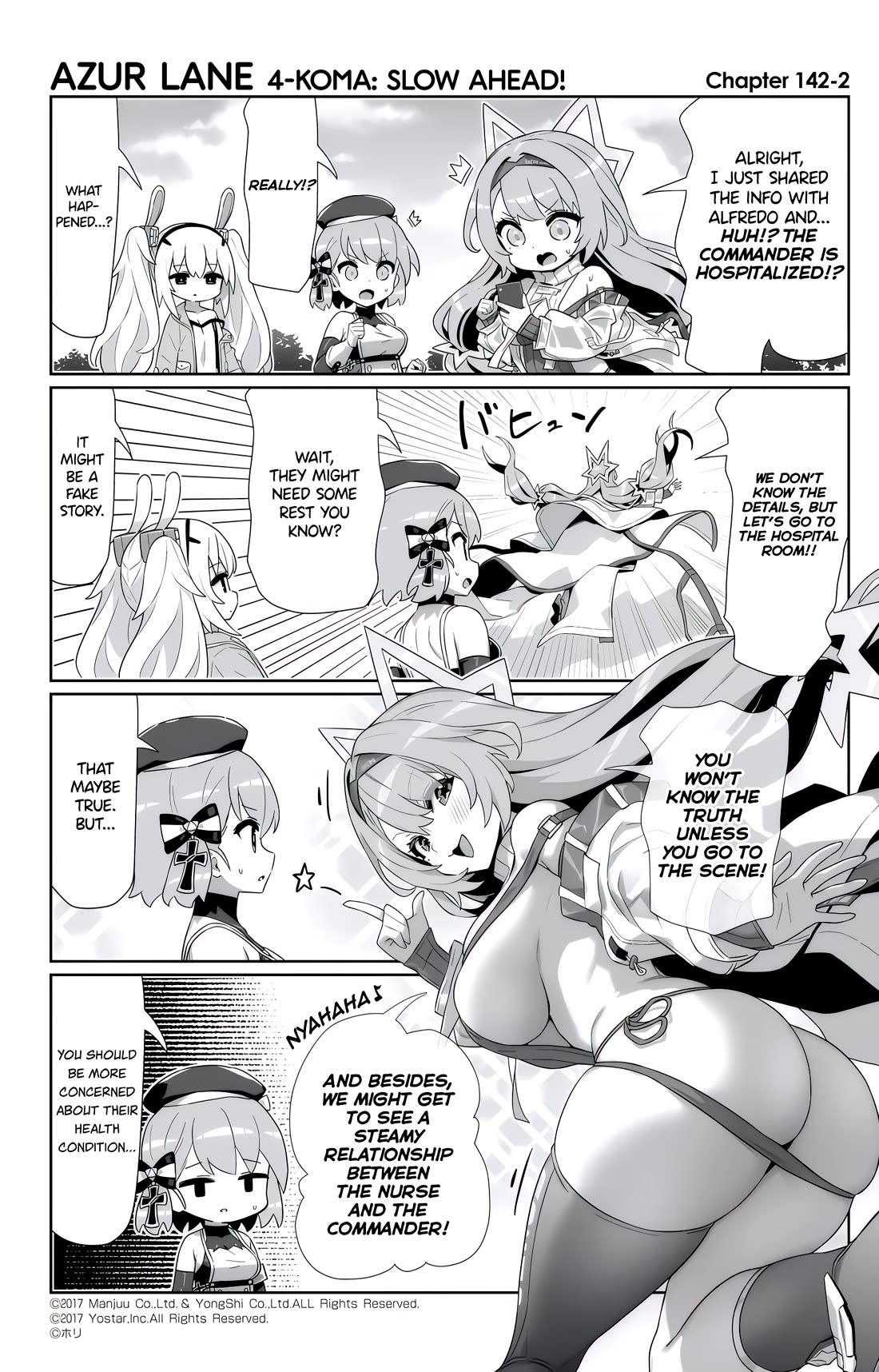Azur Lane 4-koma: Slow Ahead! Chapter 142 - Page 2
