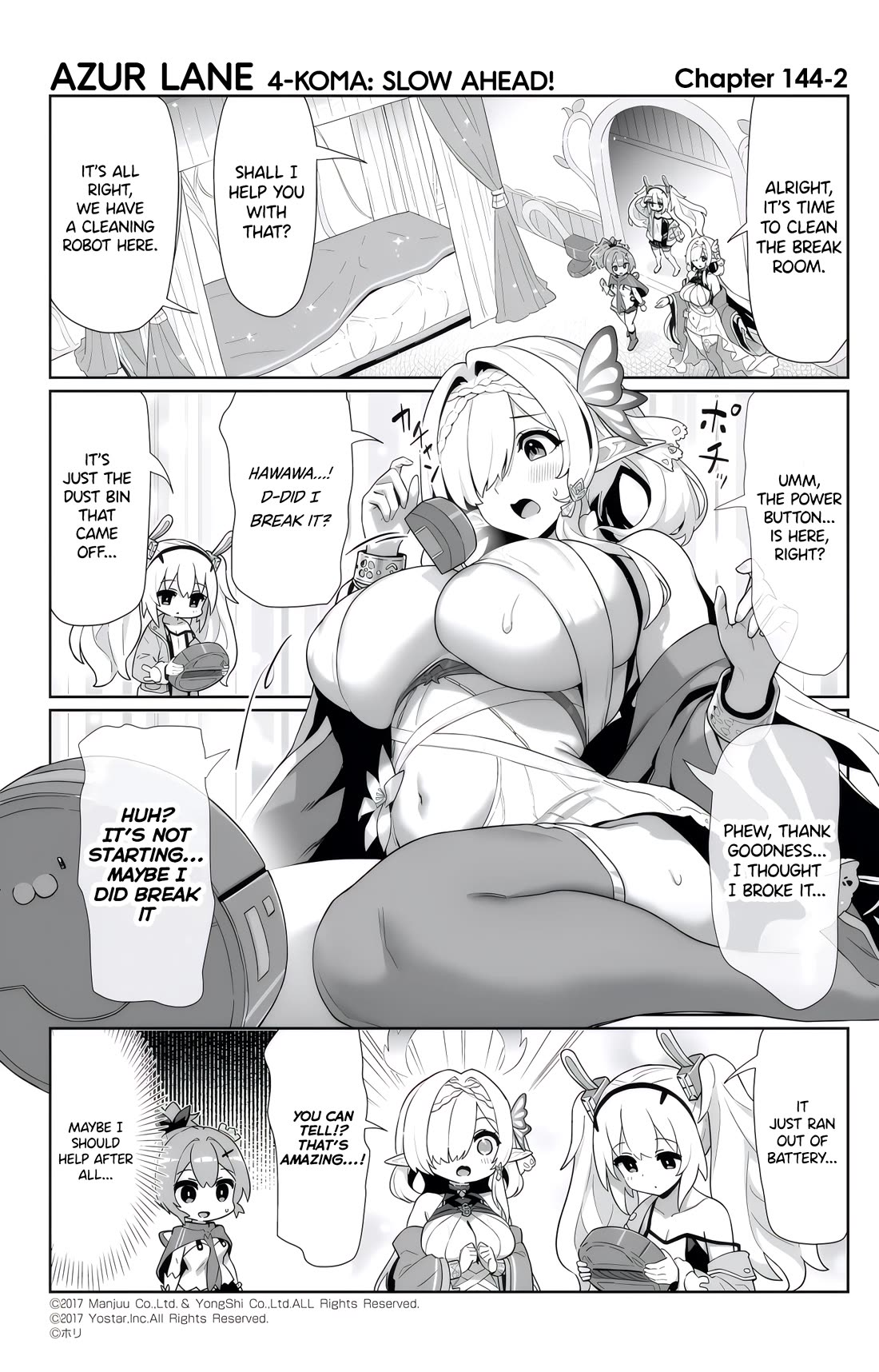 Azur Lane 4-koma: Slow Ahead! Chapter 144 - Page 2