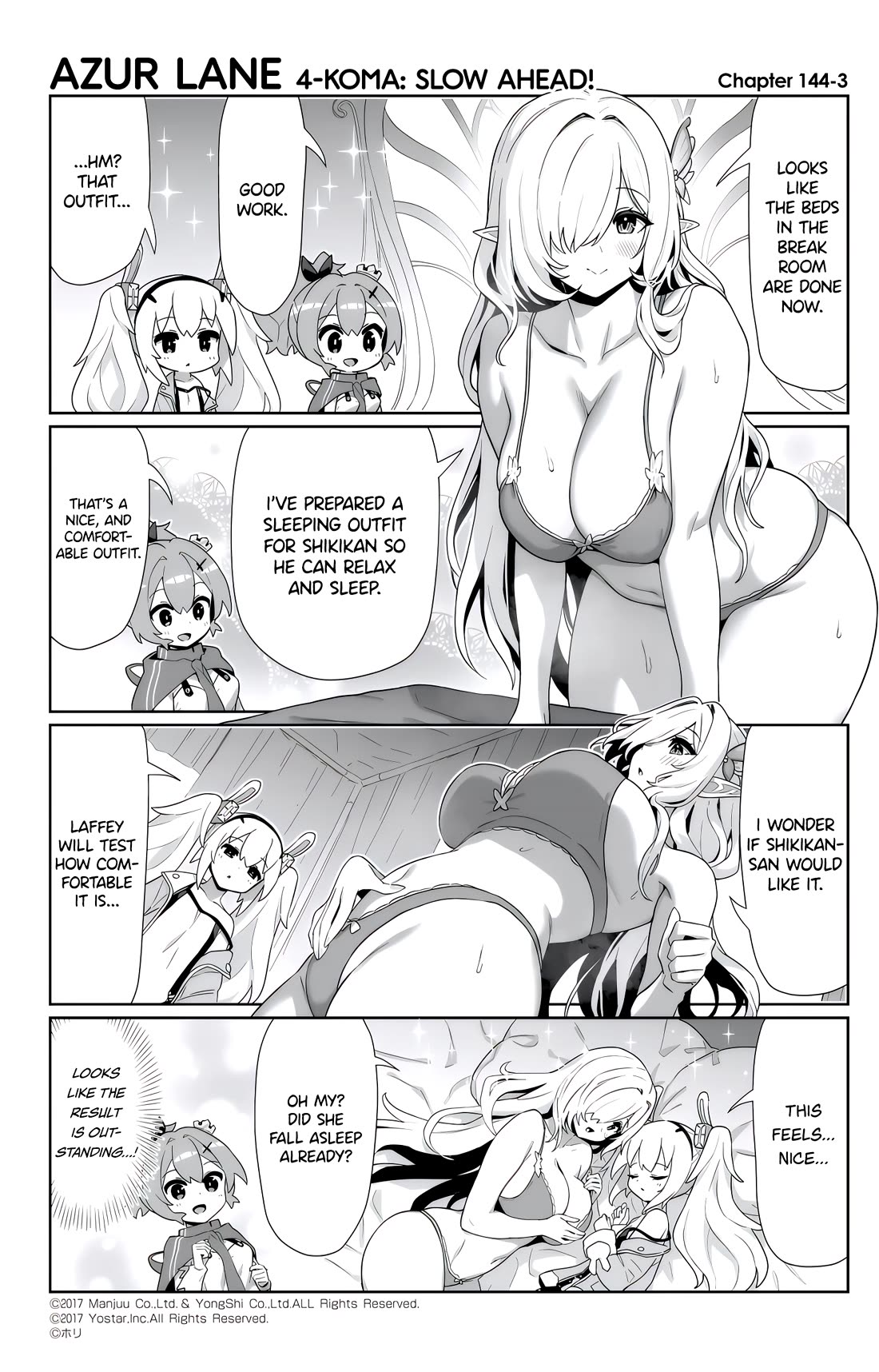 Azur Lane 4-koma: Slow Ahead! Chapter 144 - Page 3