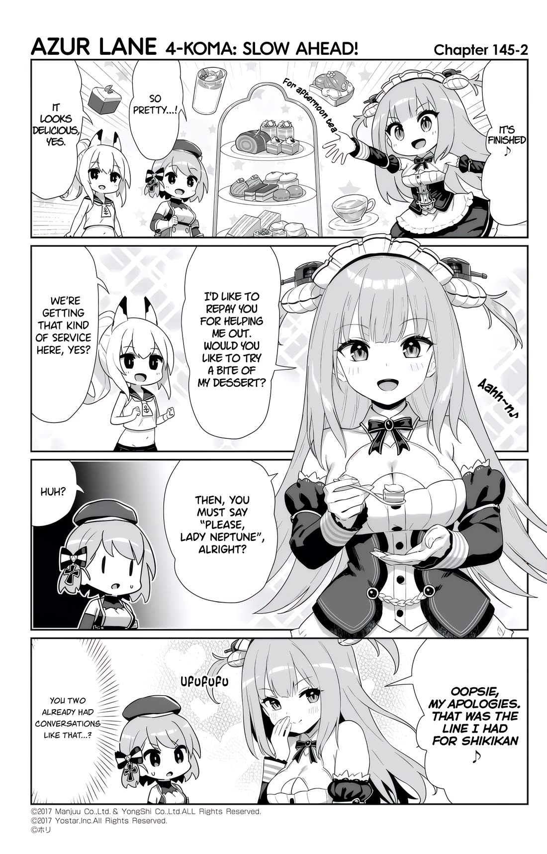 Azur Lane 4-koma: Slow Ahead! Chapter 145 - Page 2