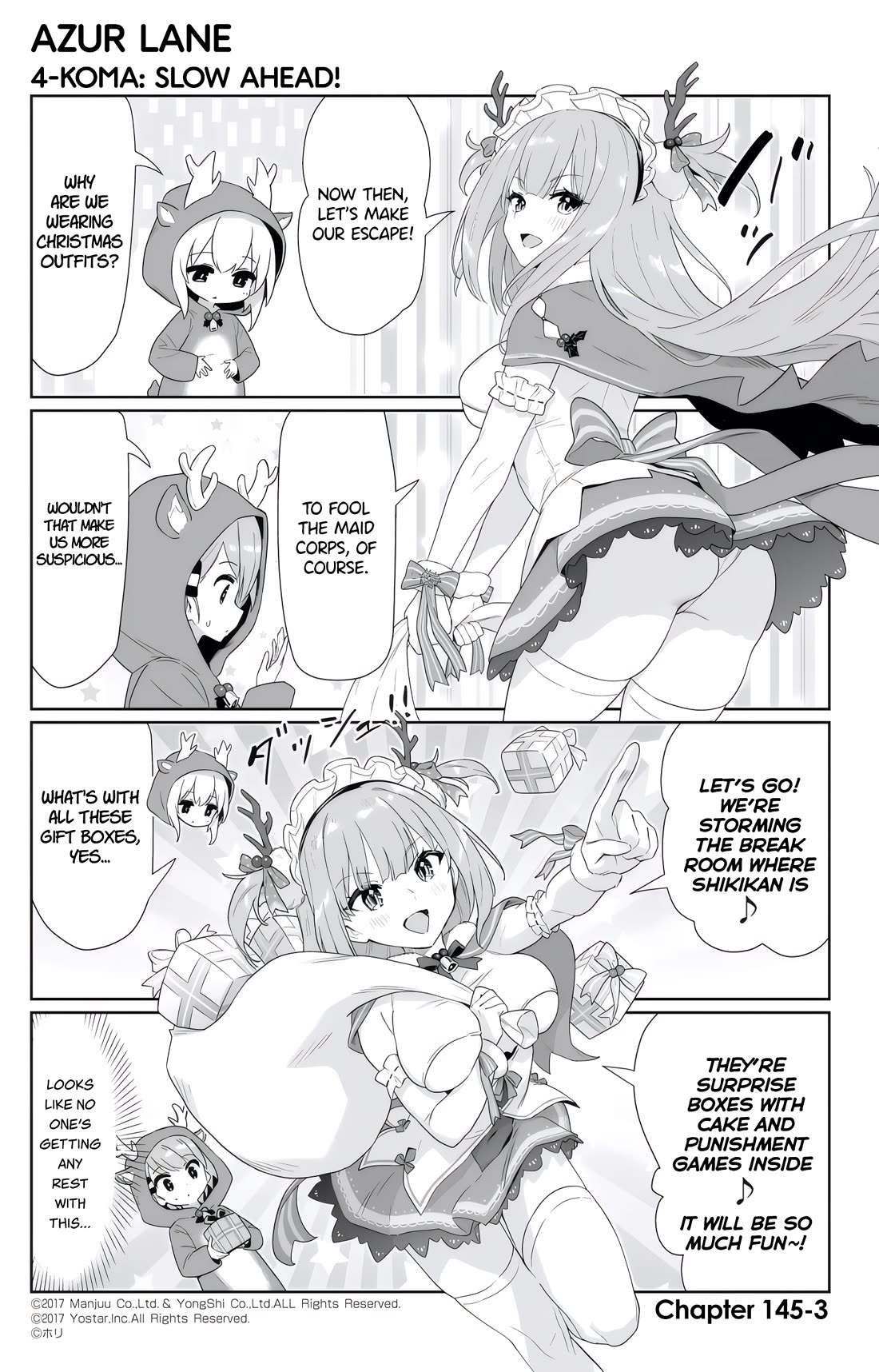 Azur Lane 4-koma: Slow Ahead! Chapter 145 - Page 3