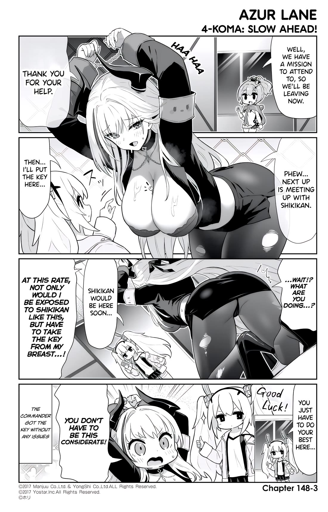 Azur Lane 4-koma: Slow Ahead! Chapter 148 - Page 3