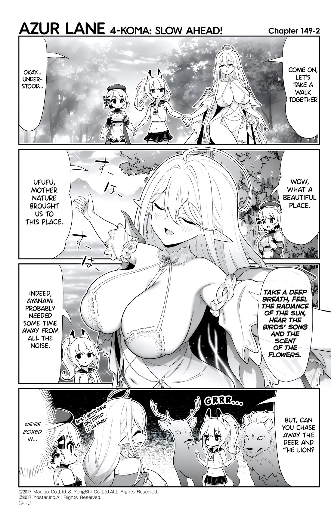 Azur Lane 4-koma: Slow Ahead! Chapter 149 - Page 2