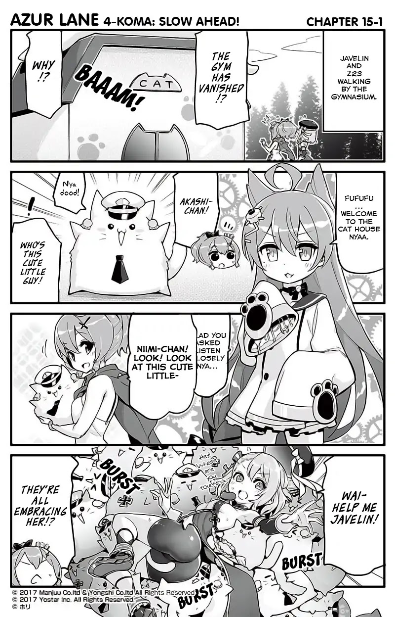 Azur Lane 4-koma: Slow Ahead! Chapter 15 - Page 1