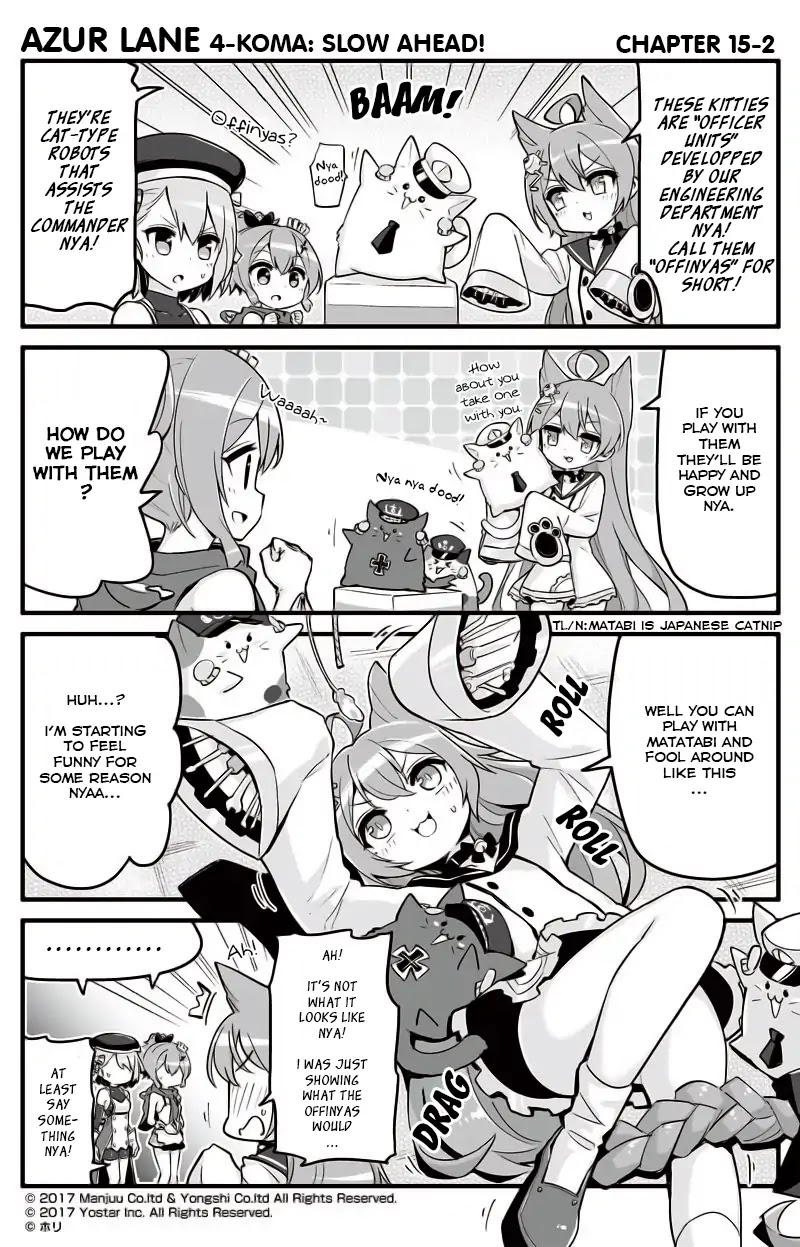 Azur Lane 4-koma: Slow Ahead! Chapter 15 - Page 2