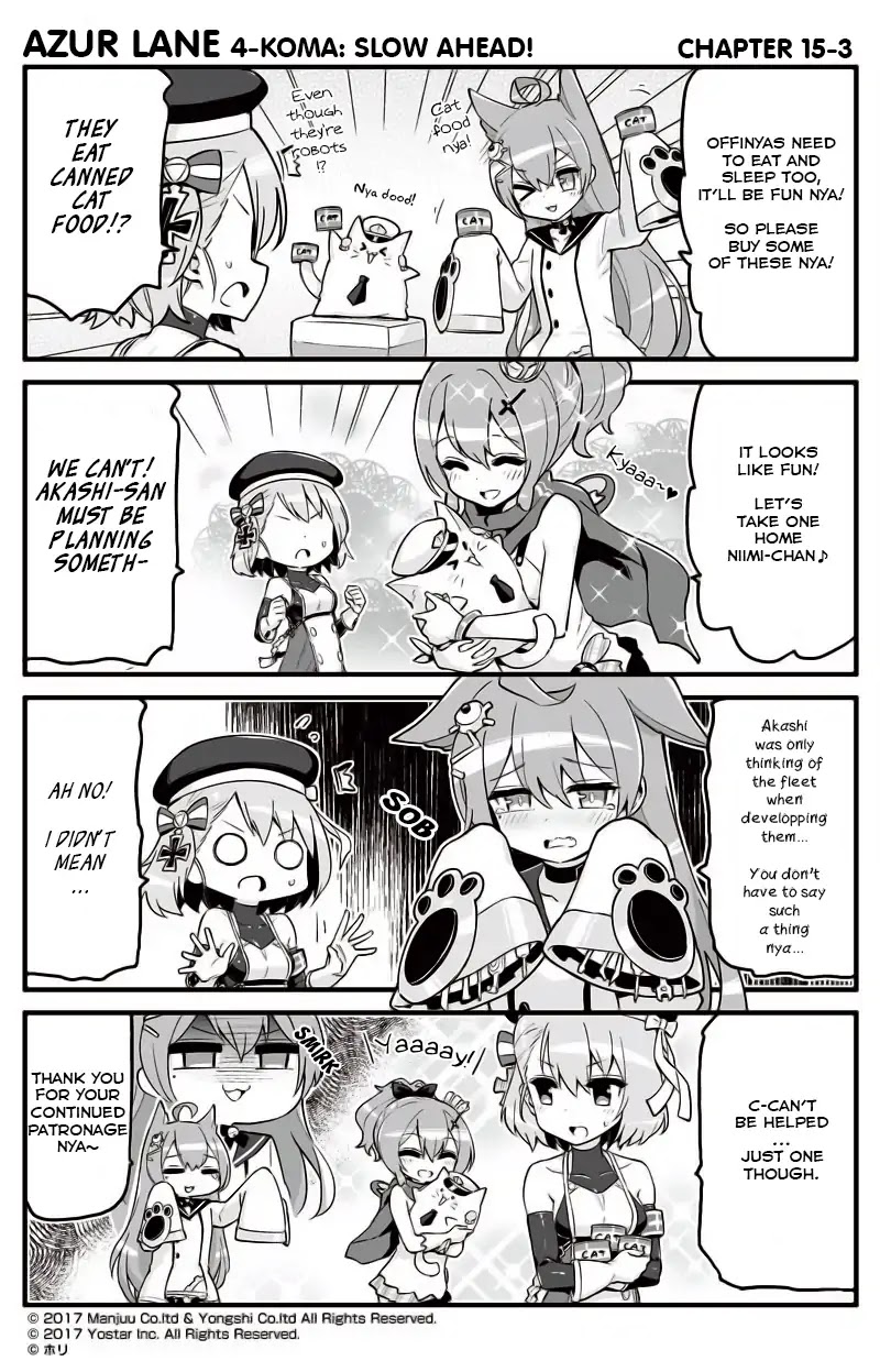 Azur Lane 4-koma: Slow Ahead! Chapter 15 - Page 3